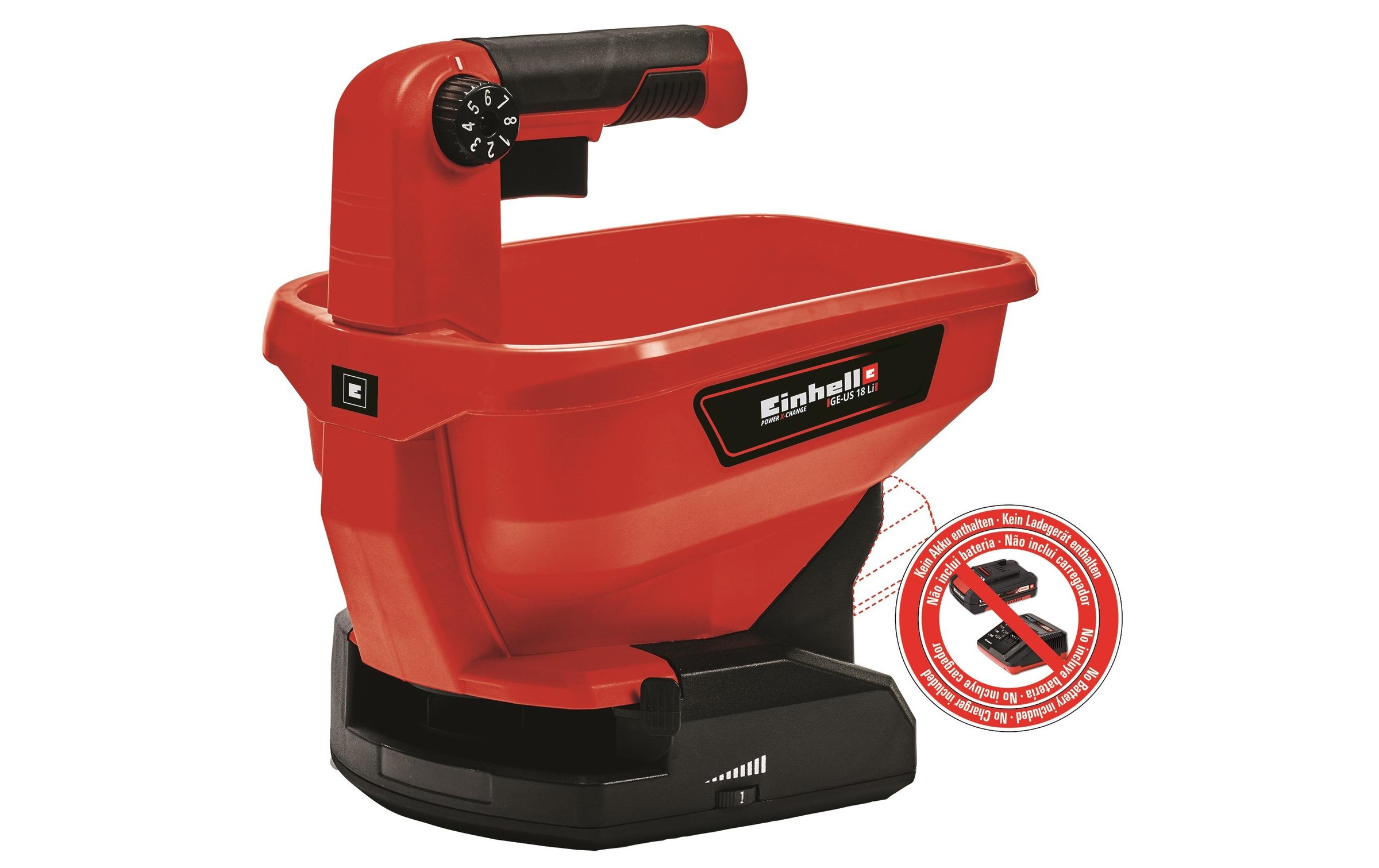 Einhell Epandeur à main »GE-US« sans batterie ni chargeur