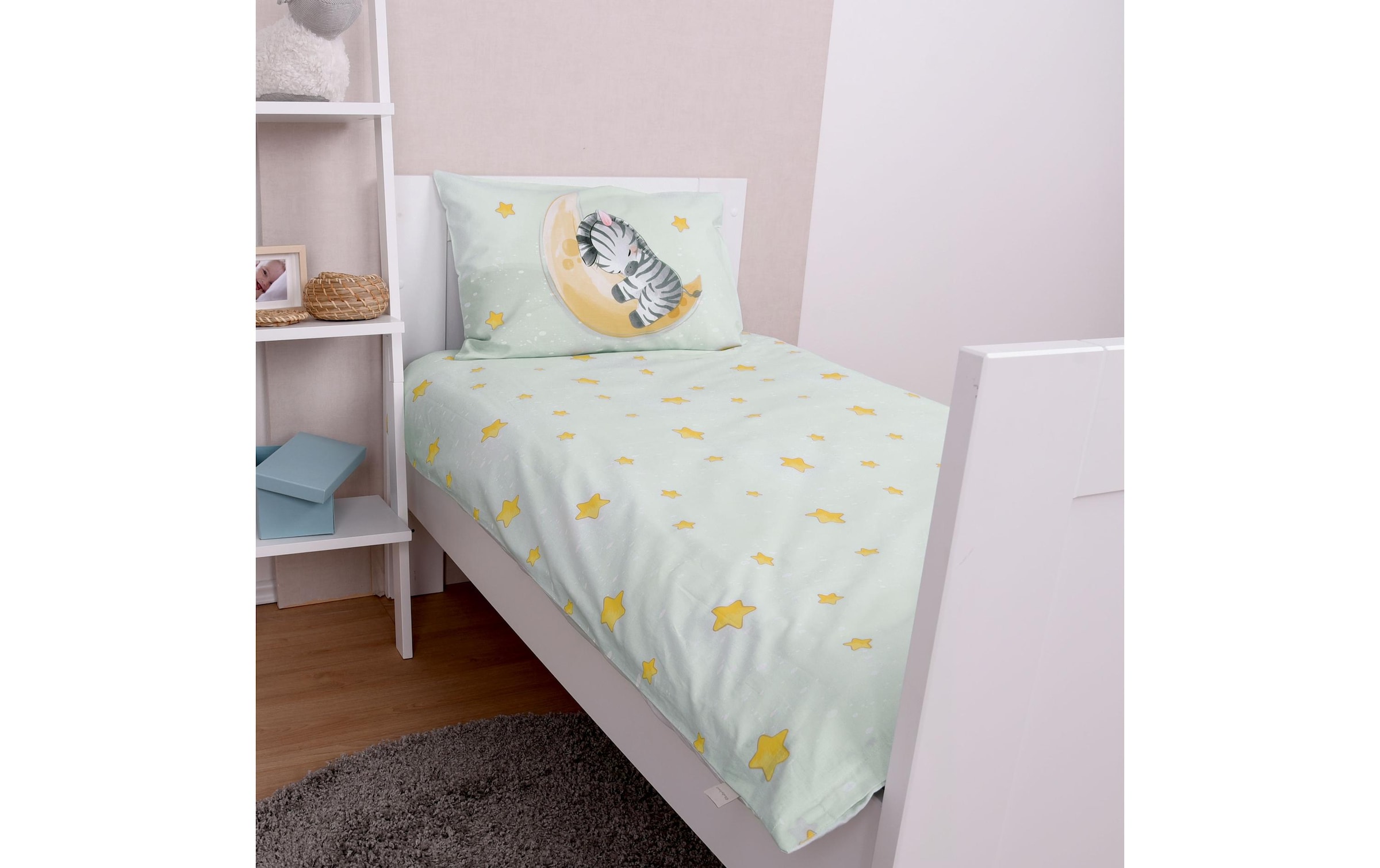 Herding Linge de lit pour enfants »babybest Zebra« 2 avec motif soigné