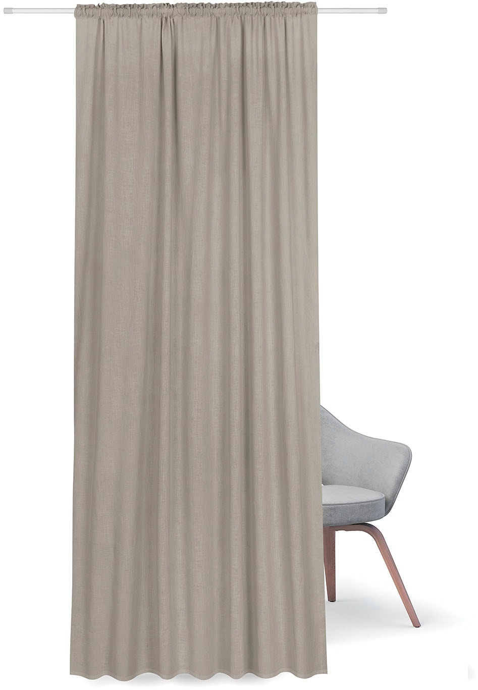 Gerster Rideau »Abra« Boucles cachées 1 cuis tlg. Fertiggardine "Abra"