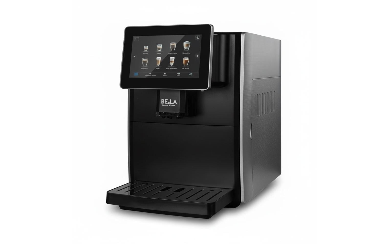   Machine à café automatique »Berger Lanz Mucho Gusto« Kaffeevollautomat mit 19 Bar und HD Touchdisplay