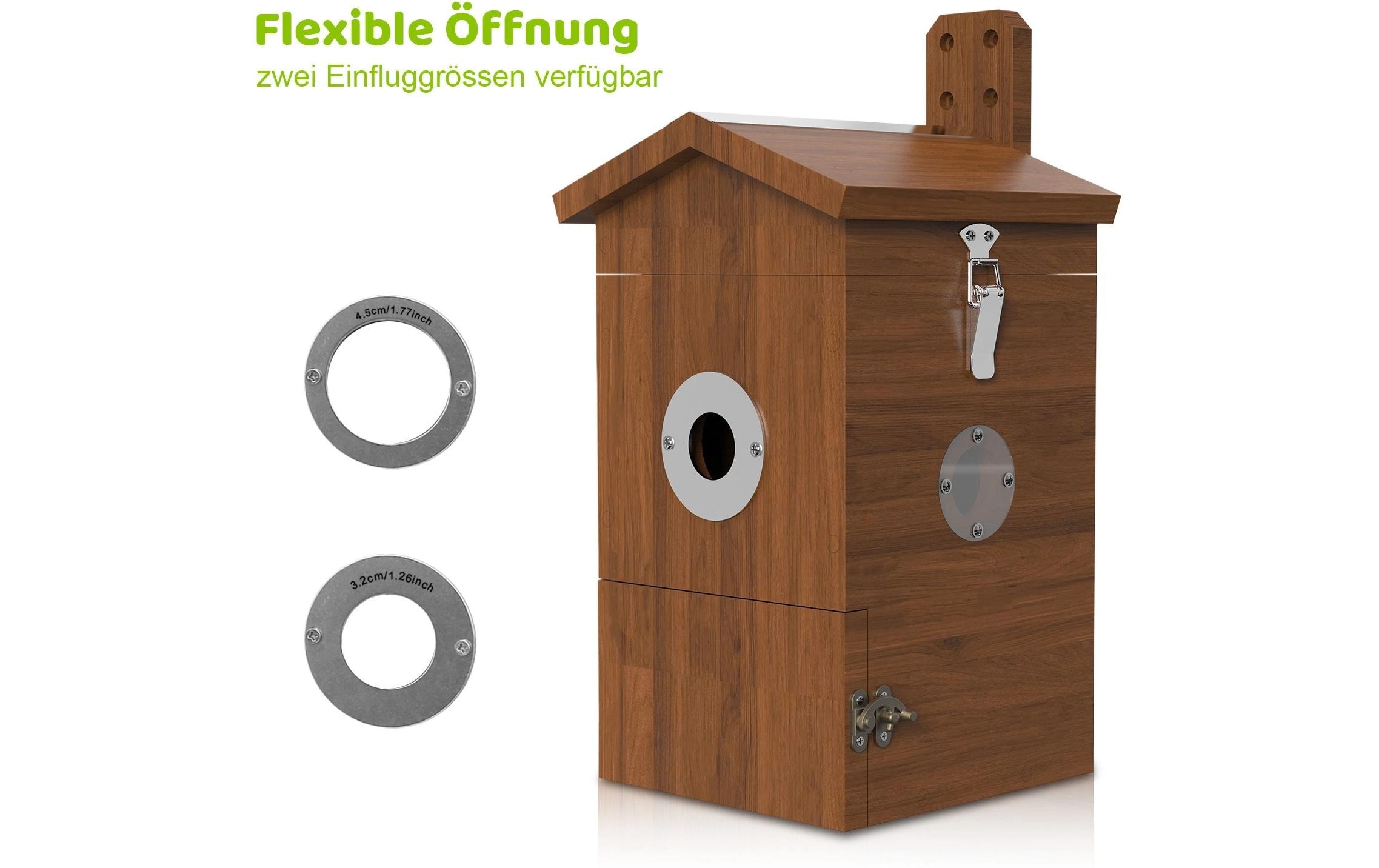   Nistkasten »Sanilu Vogel mit Kamera«