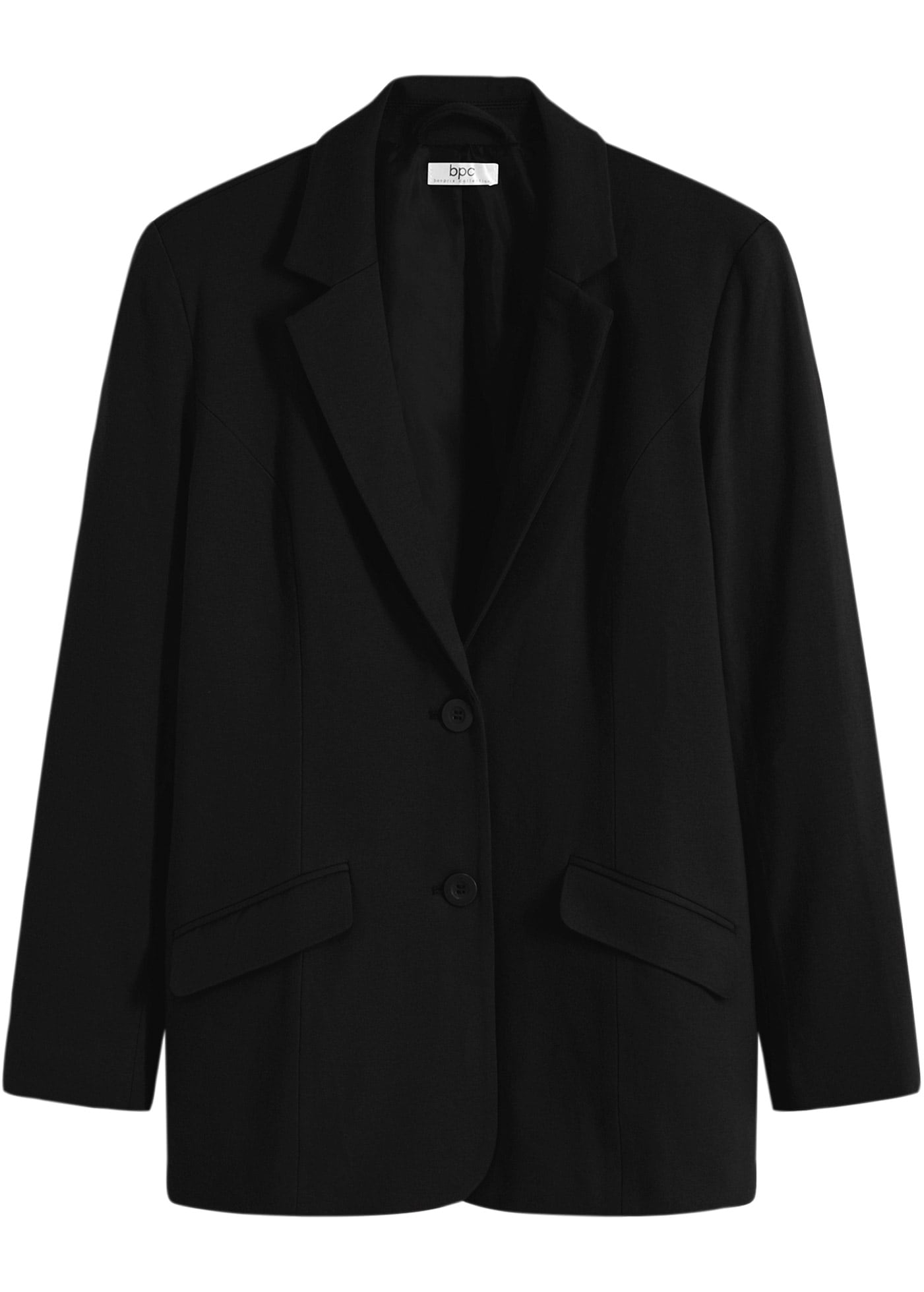 bonprix Veste blazer 1 pièces coupe élégante, ajustée à la taille, manches longues