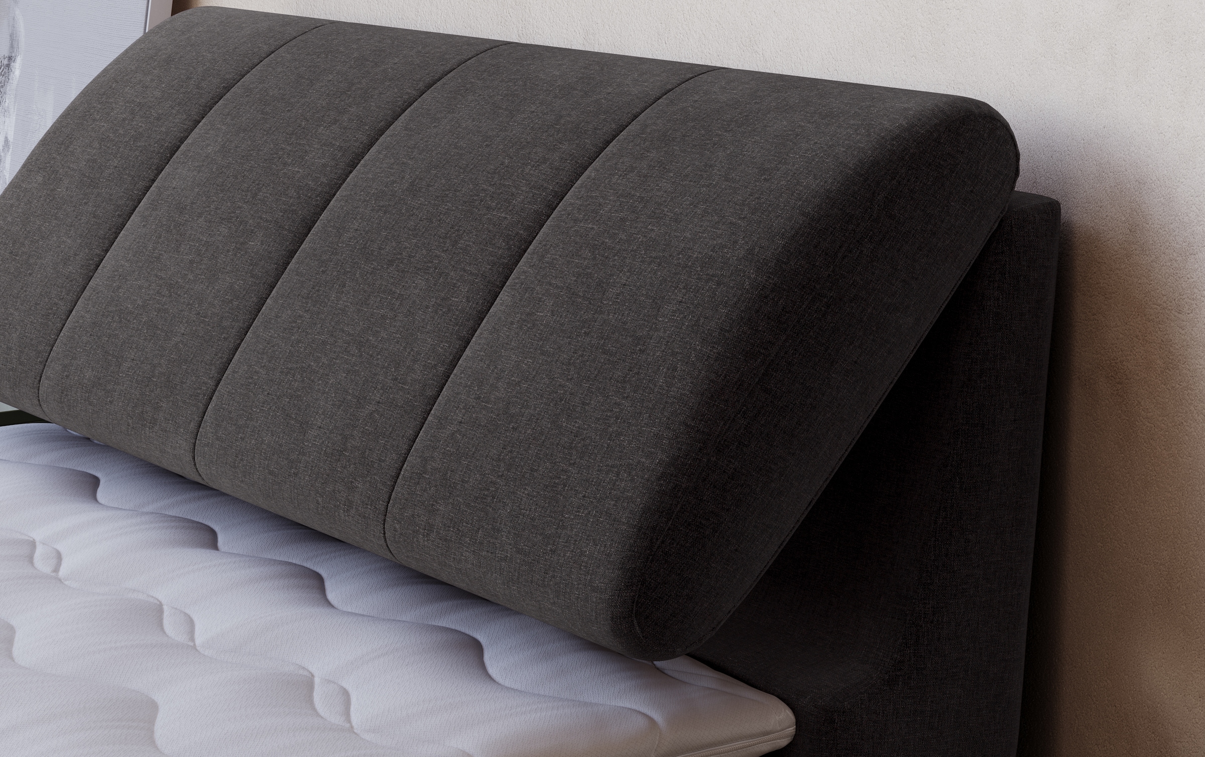 COTTA Lit de boxe »Cooper« inkl. Topper, Bettkasten und verstellbarem Kopfteil