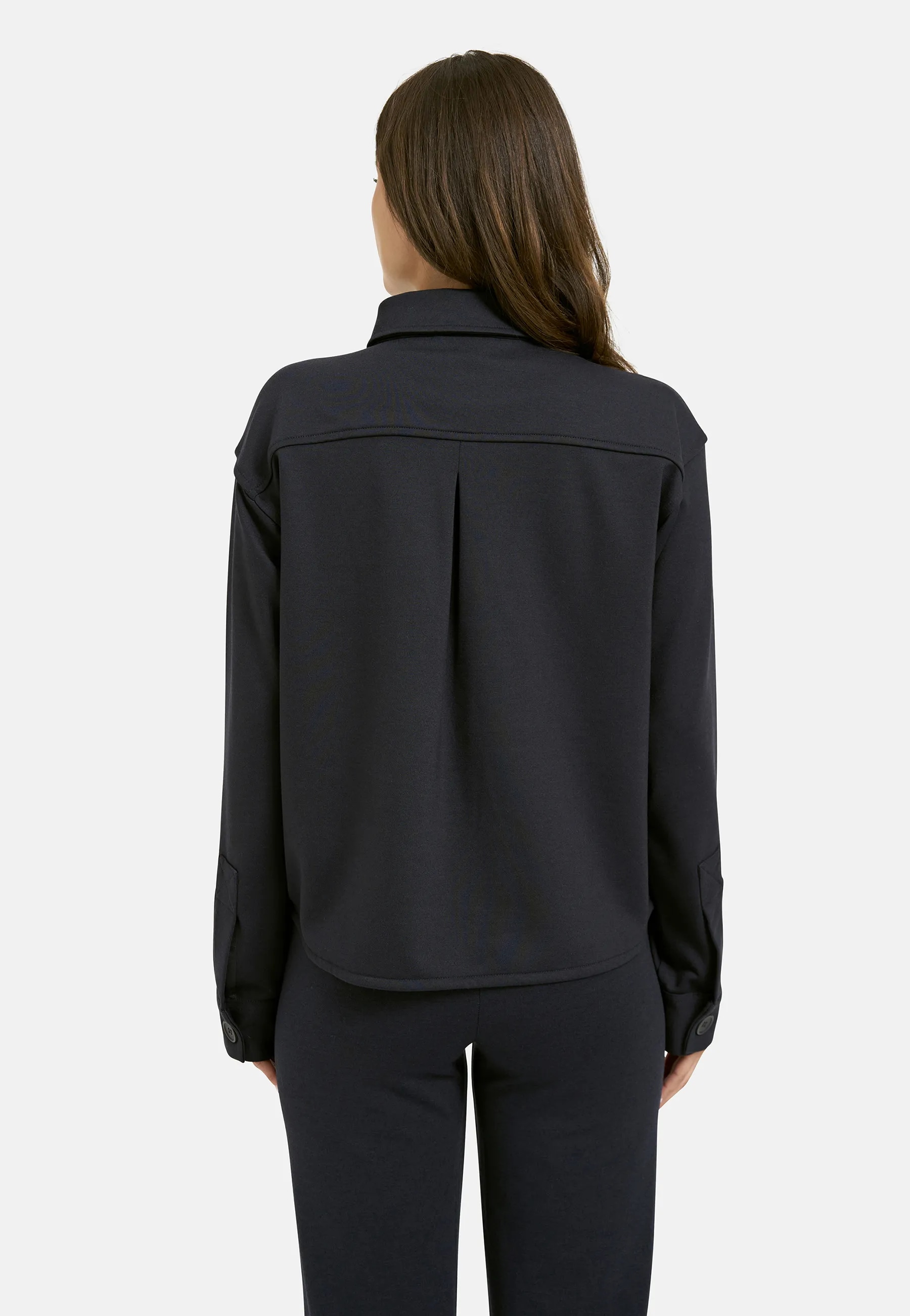 Smith & Soul Veste chemise mit aufgesetzten Taschen, Jersey