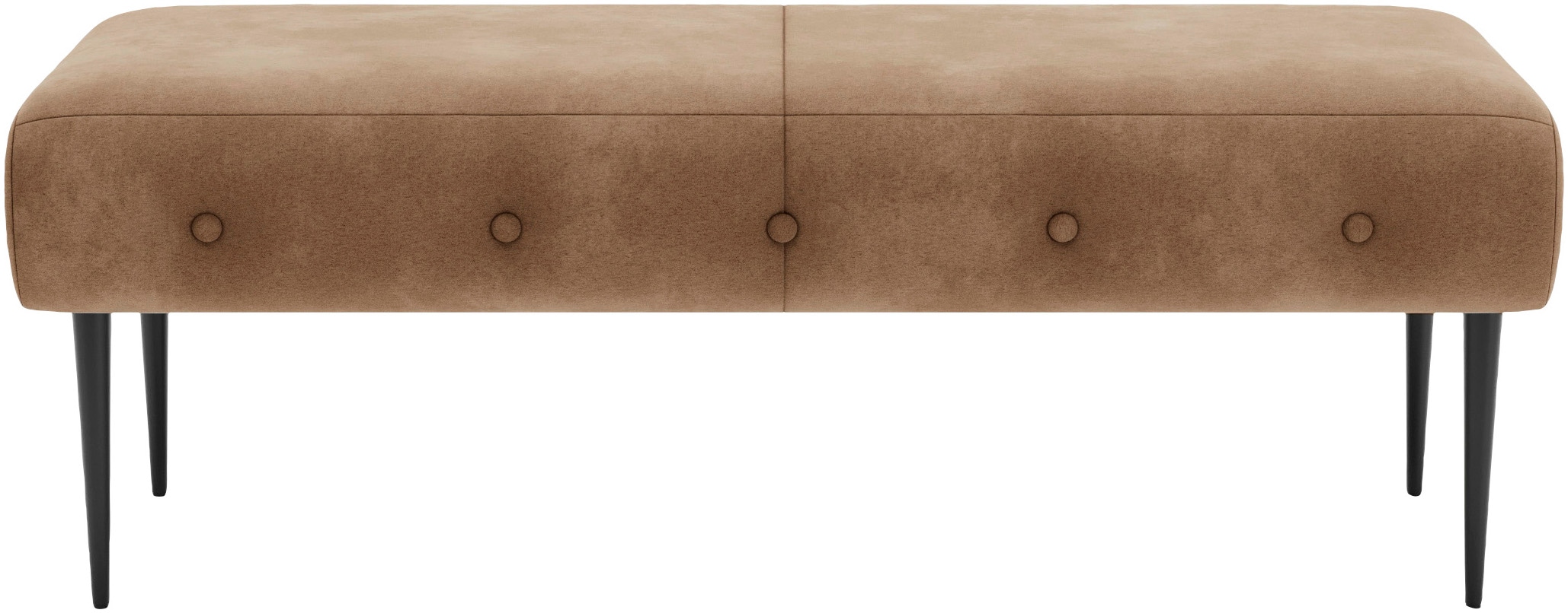 PLACES OF STYLE 2-Sitzer »Amber« mit Knopfheftung,in verschieden Stoffarten