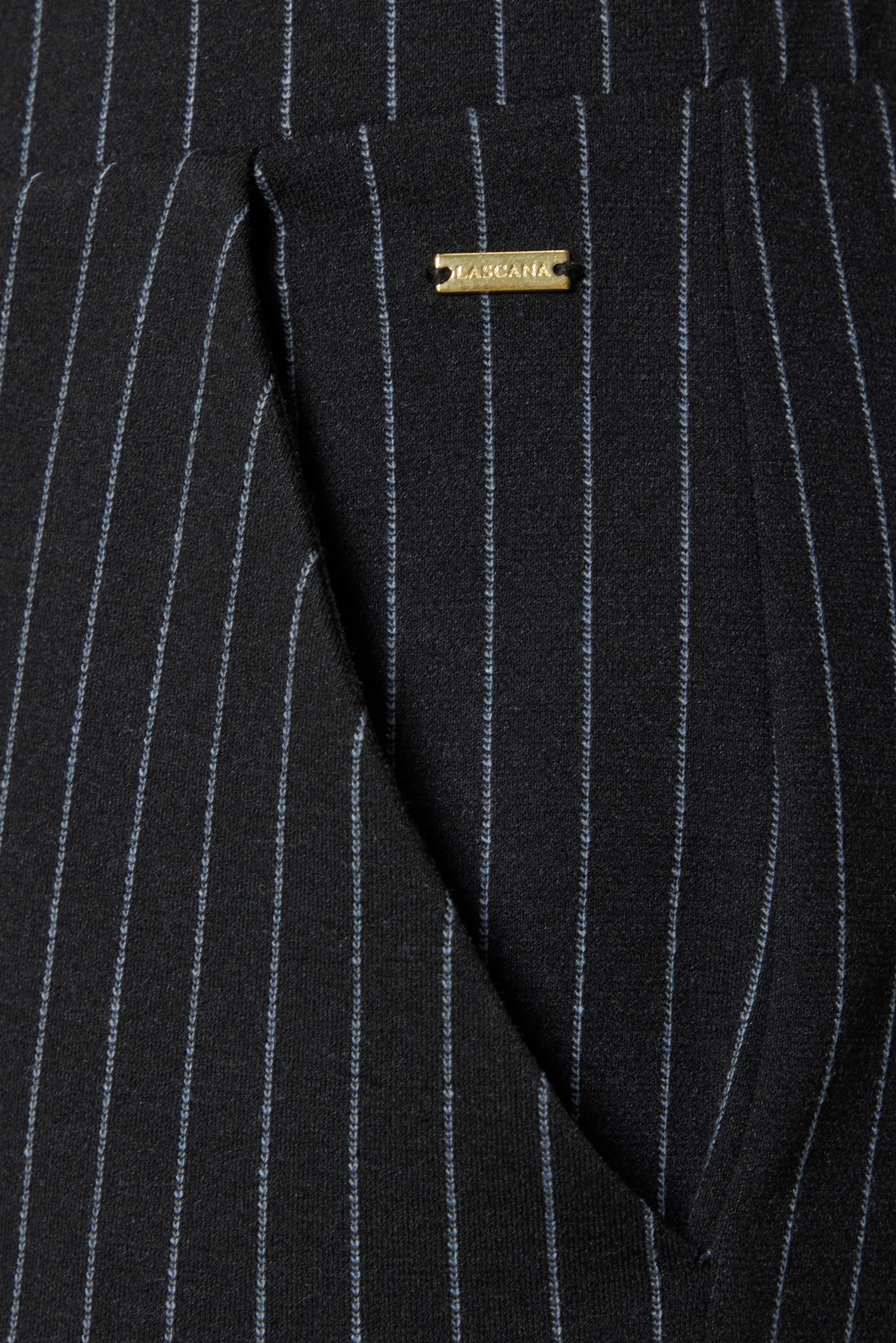 LASCANA Jupe-culotte  mit Jacquard Strickmuster oder uni schwarz