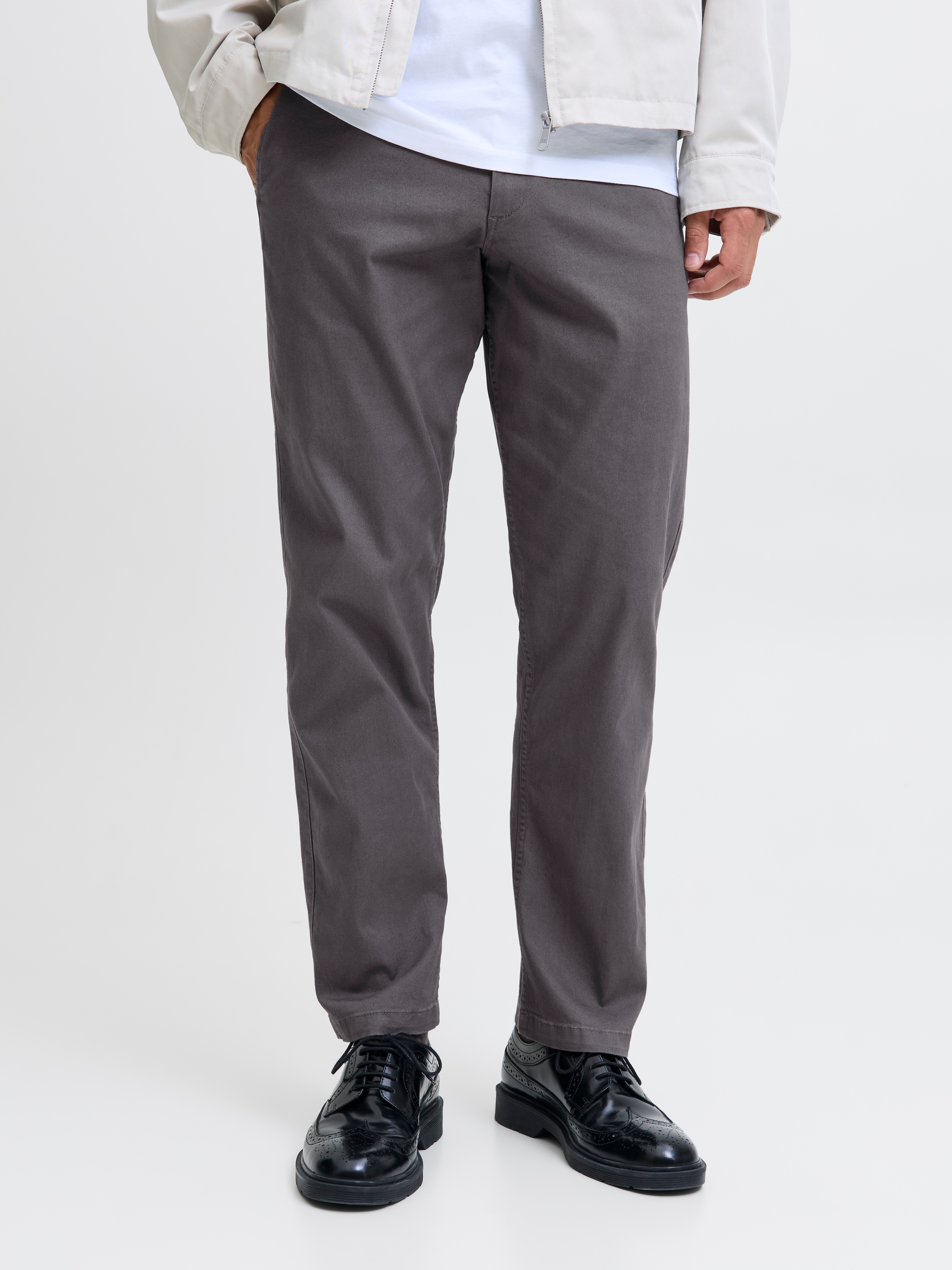 Jack & Jones Chinohose »JPSTKANE DAVE CHINO 2PK MP NOOS«  In vorgewaschener Qualität