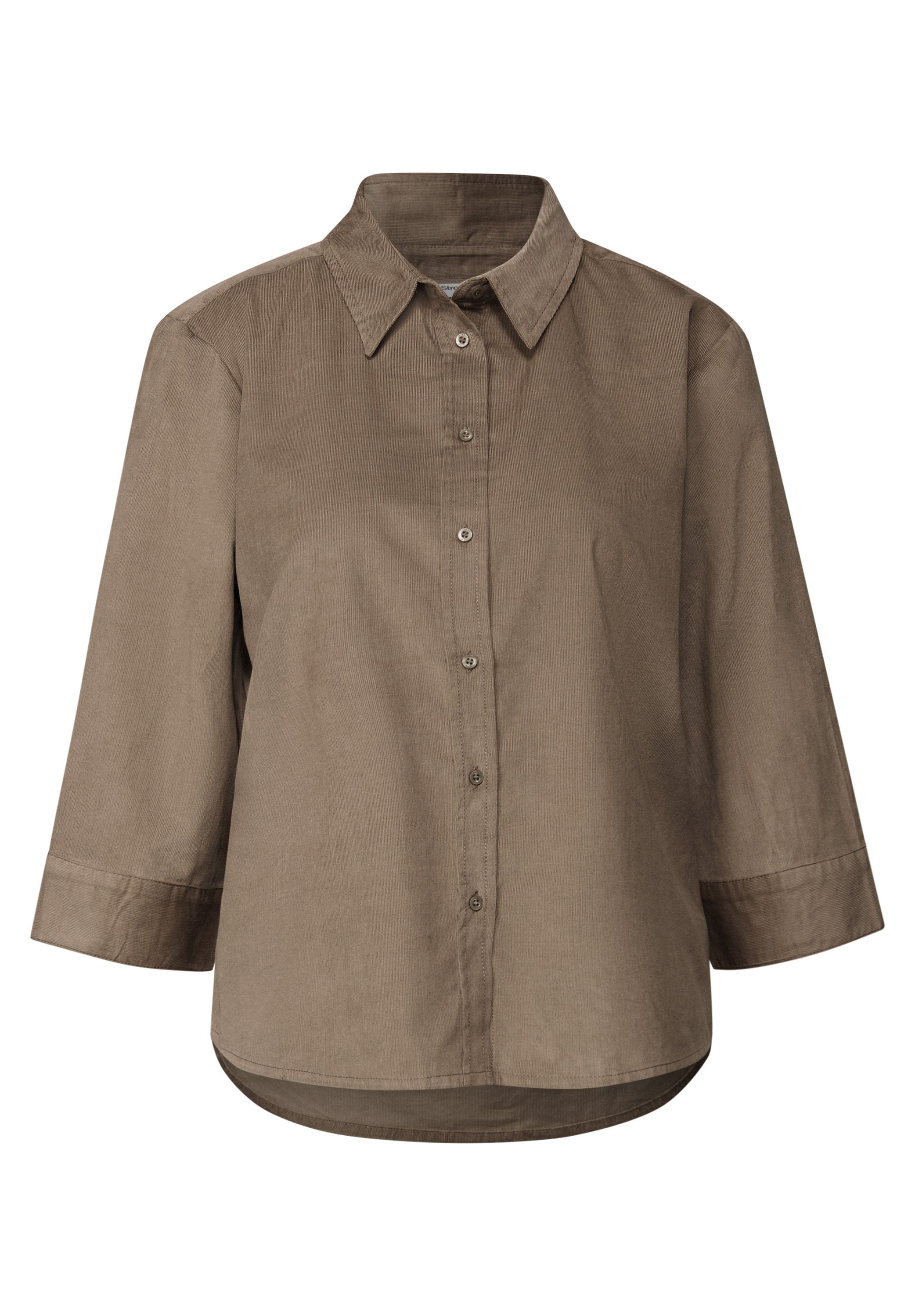 STREET ONE Blouse chemise , in Cord Qualität
