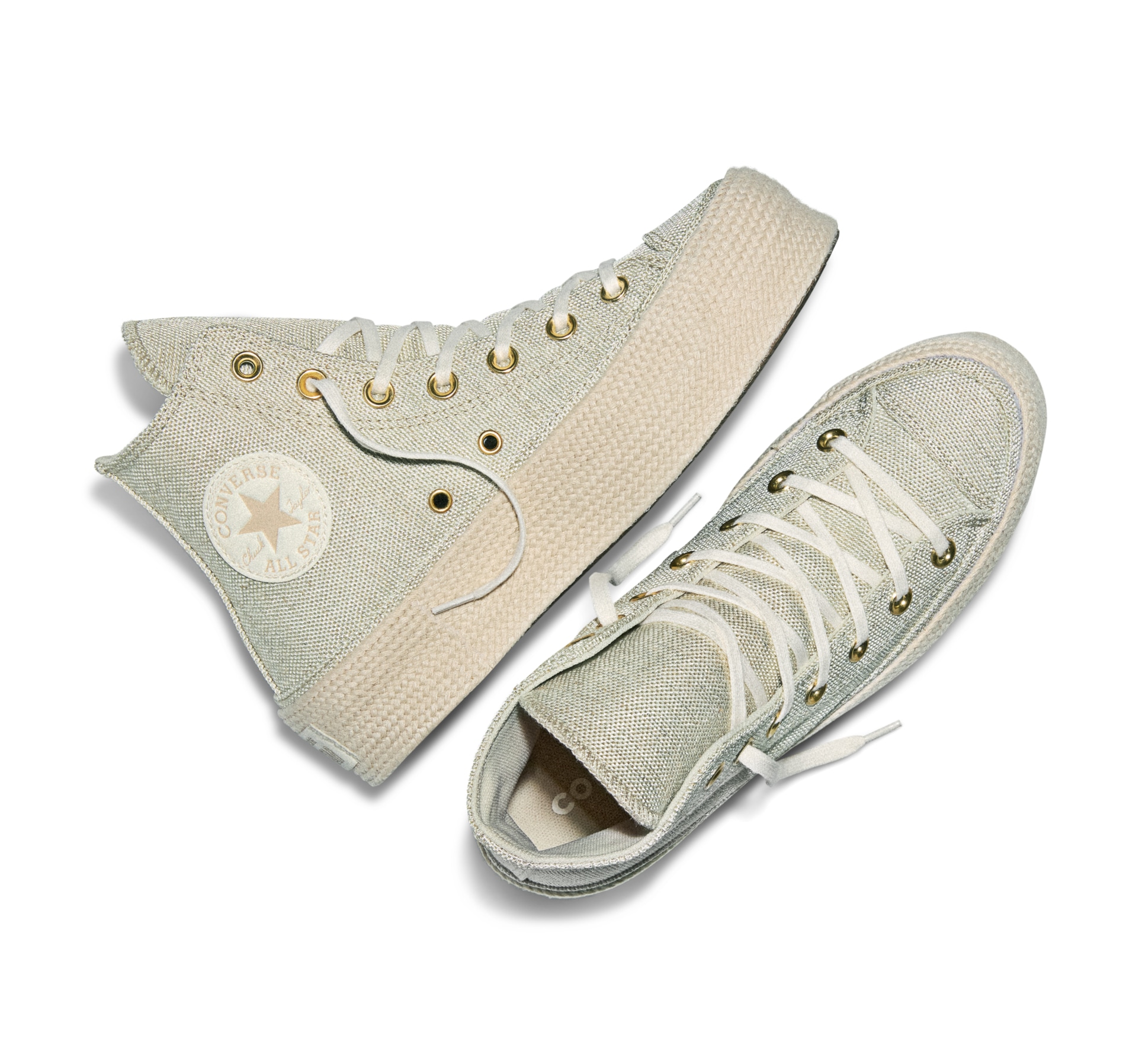 Converse Sneakers »CHUCK TAYLOR ALL STAR LIFT ESPADRILLE«  pour un look sportif au quotidien, style sportif, avec lacets