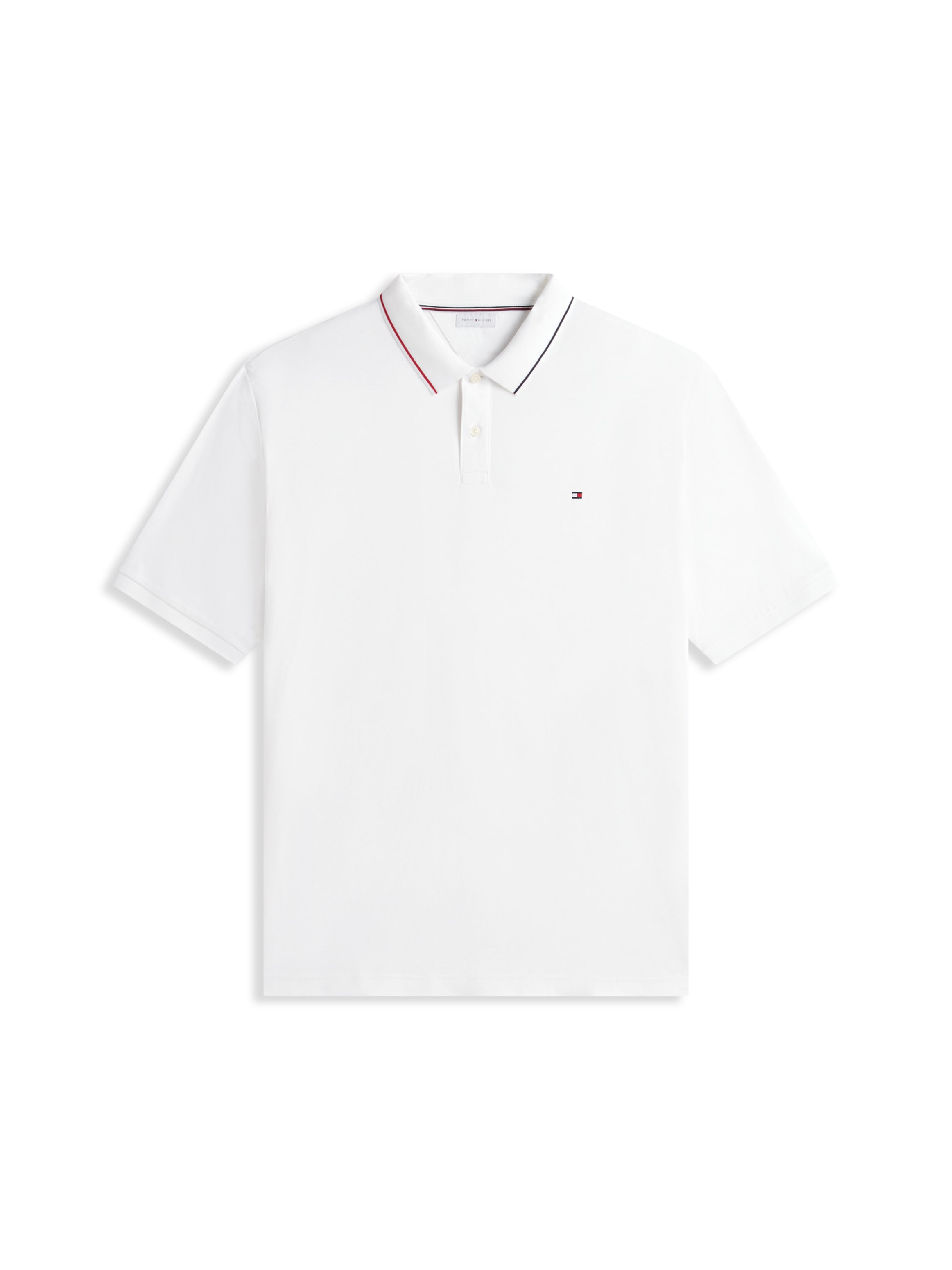 Tommy Hilfiger Big & Tall Polo »BT-LIQUID COTTON TIPPED SLIM-B« en coton