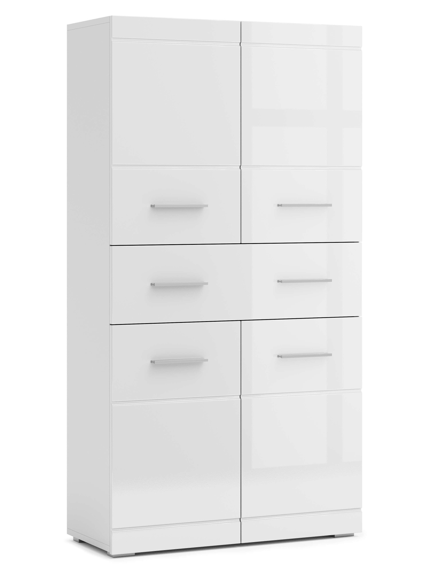GOODproduct Midischrank »Föhr« minimalistisch, zeitlos, hochglänzend