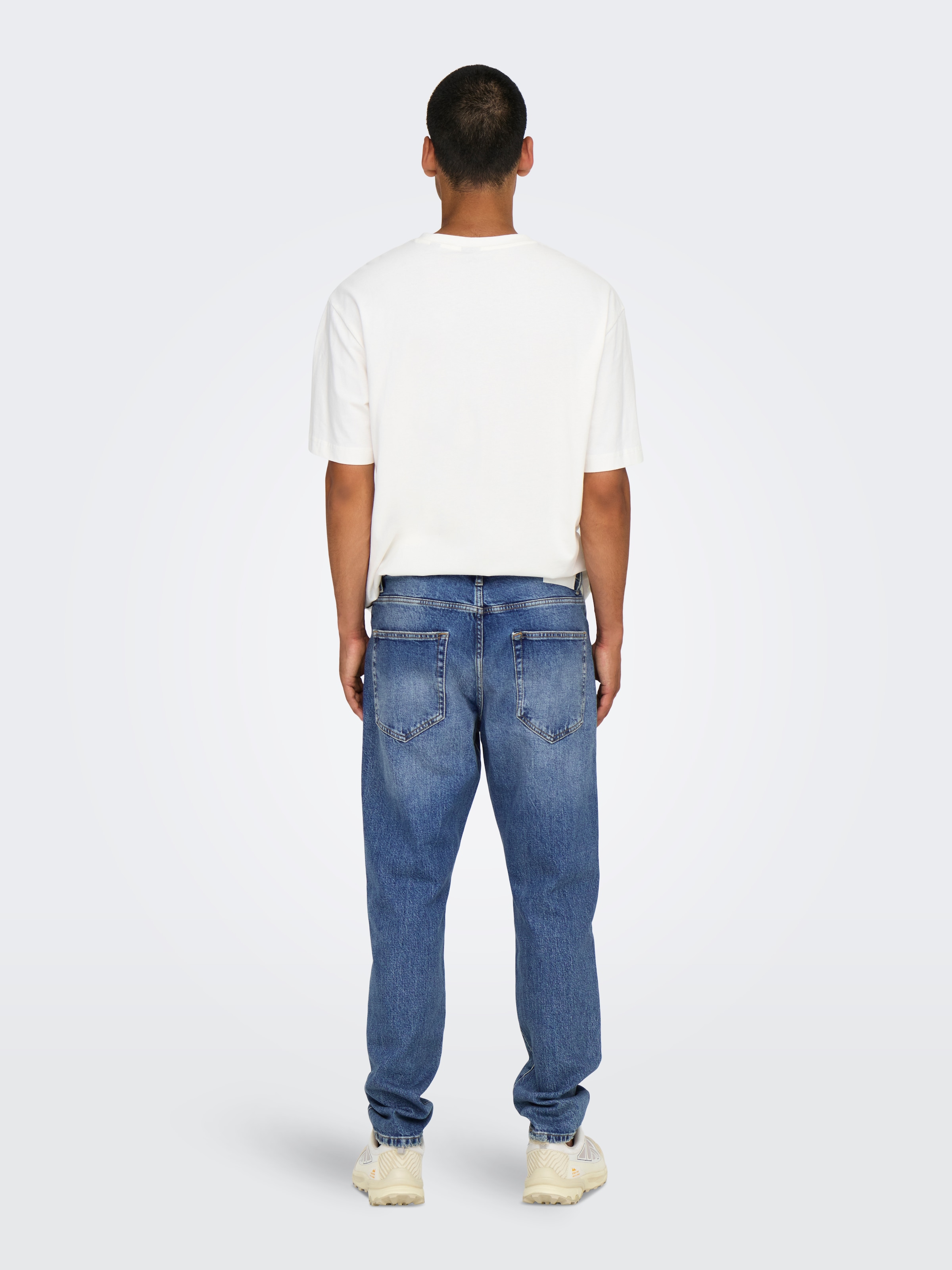 ONLY & SONS Tapered-fit-Jeans »ONSYOKE TAPERED MB 9360 DOT DNM NOOS«