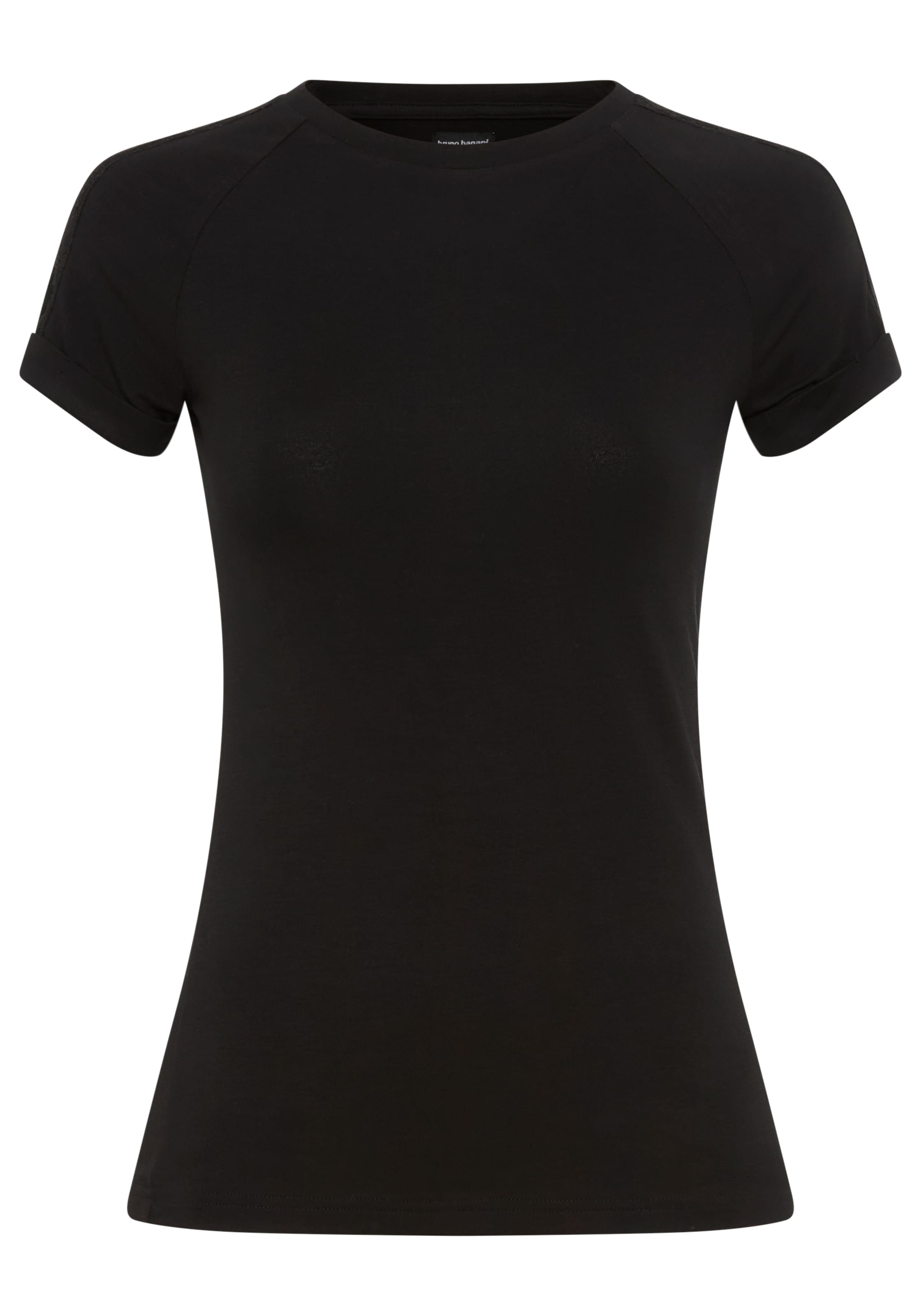 Bruno Banani T-Shirt mit Spitzen-Einsatz im Raglan-Ärmel - NEUE KOLLEKTION