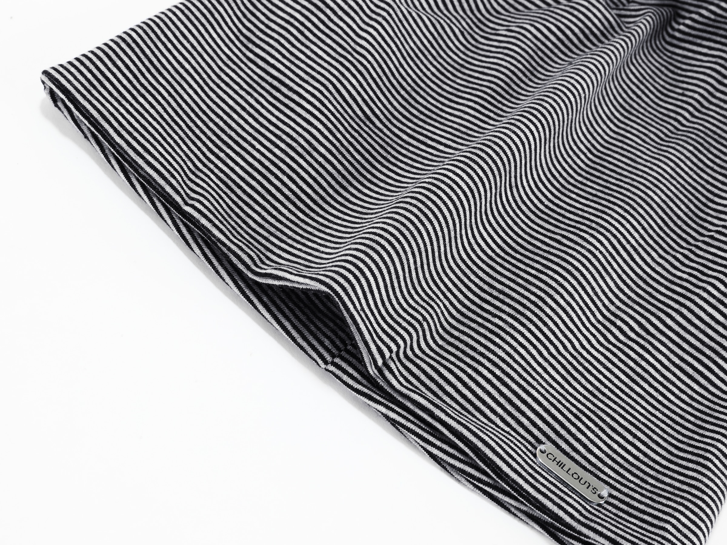 chillouts Bonnet »Pittsburgh Hat« mit weichem Baumwollmix & feiner Streifenstruktur