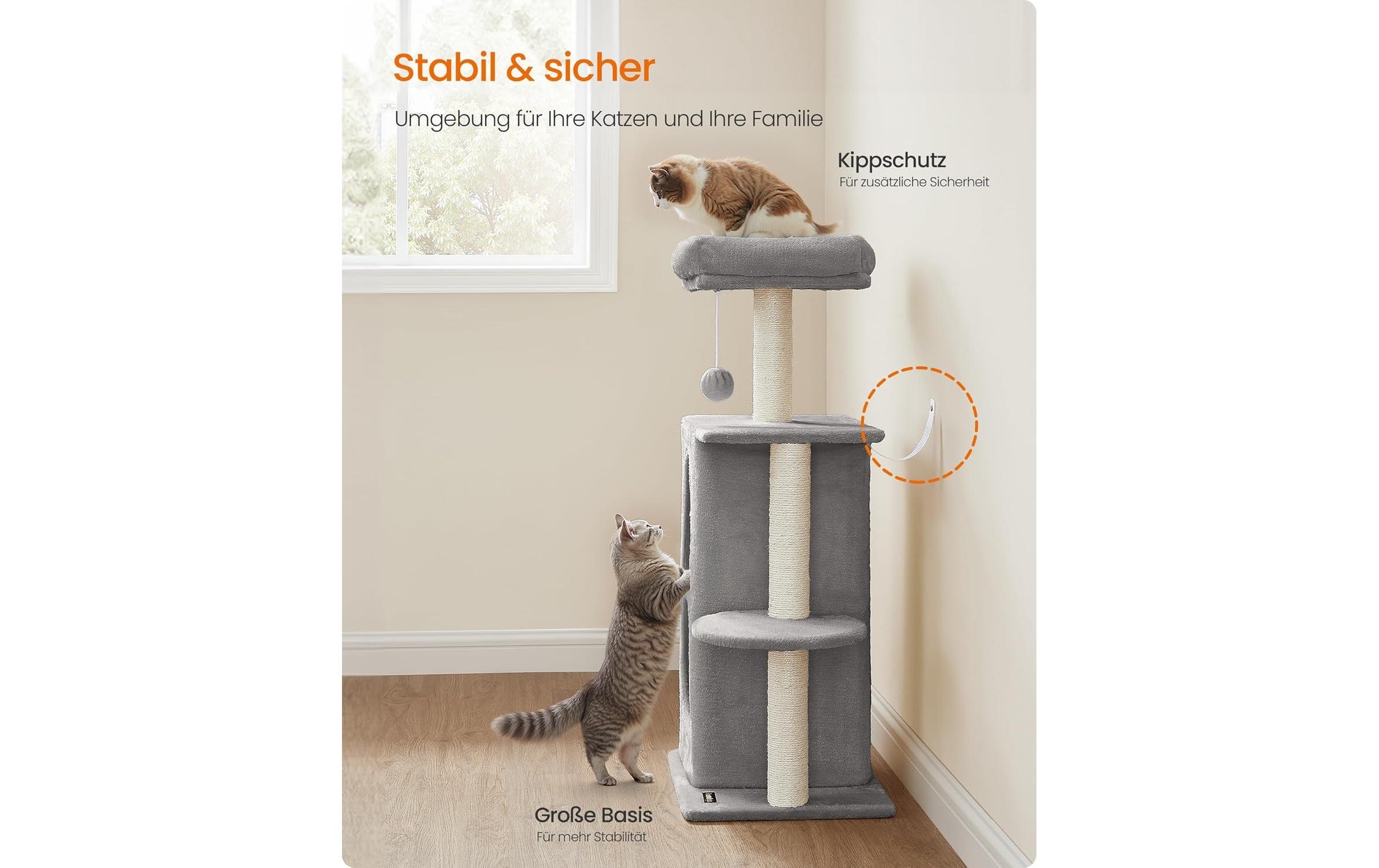 FEANDREA Arbre à chat »mit 2 Höhlen« 101 cm hoch