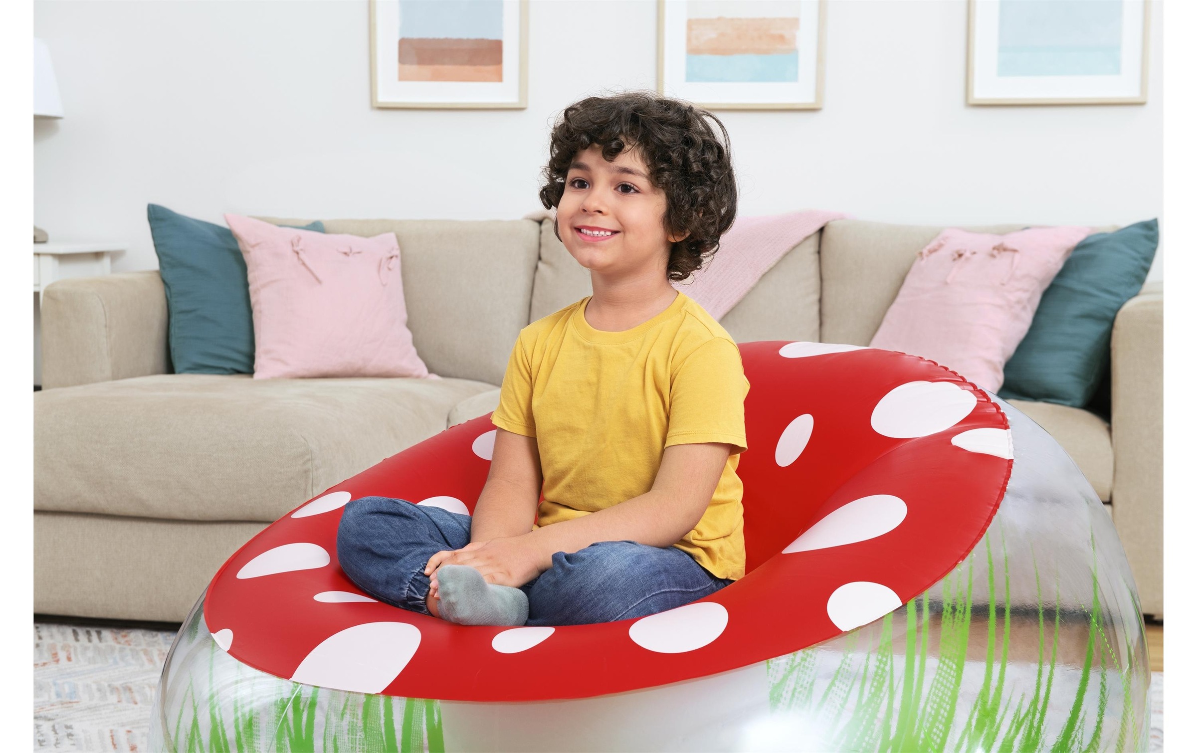 Bestway Fauteuil gonflable »Fliegenpilz 112 x 112 cm«