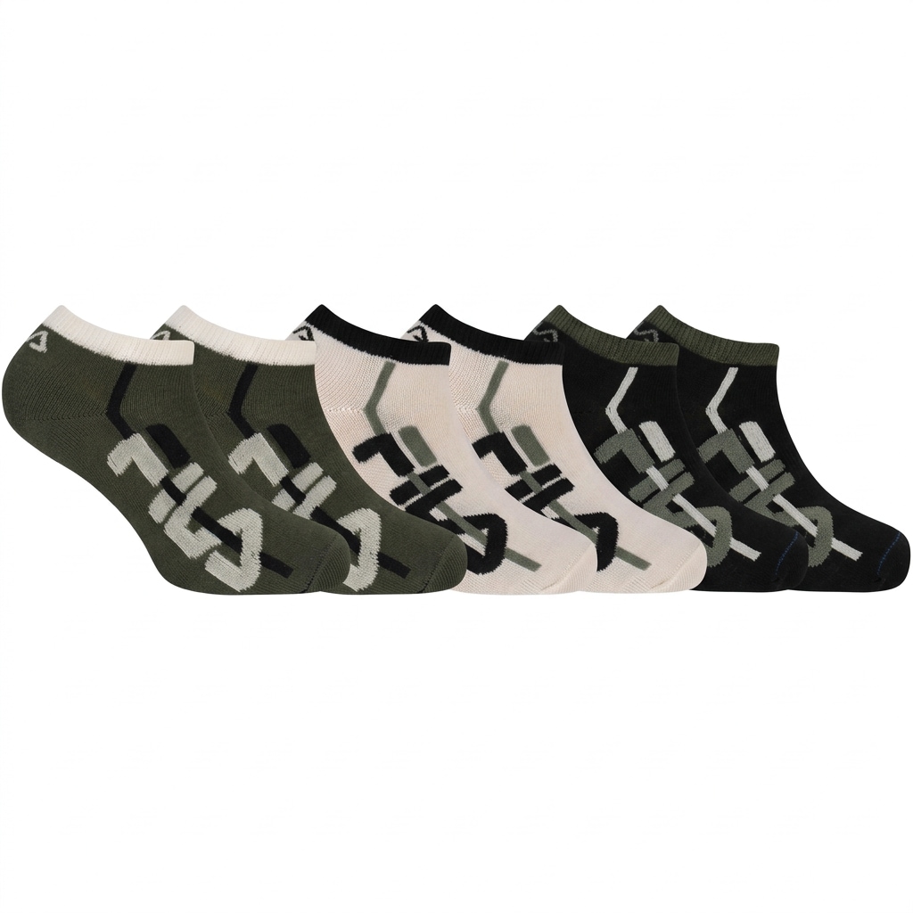 Fila Chaussettes de loisirs »JUNIOR BOY INVISIBLE SOCKS« 6 paires,  semelle confortable pour un confort optimal