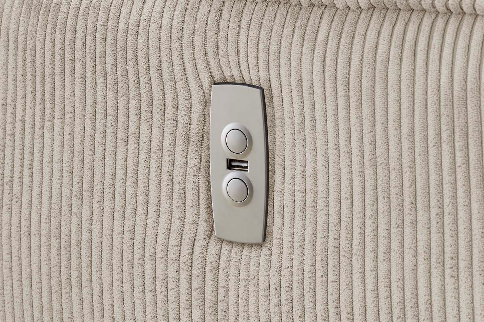 Jockenhöfer Gruppe Ecksofa »Double One L-Form, B: 288 cm, 2x120 cm breite, elektr. Relaxfunktionen« Kopfteilverstellung, USB-Anschluss & Zierkissen