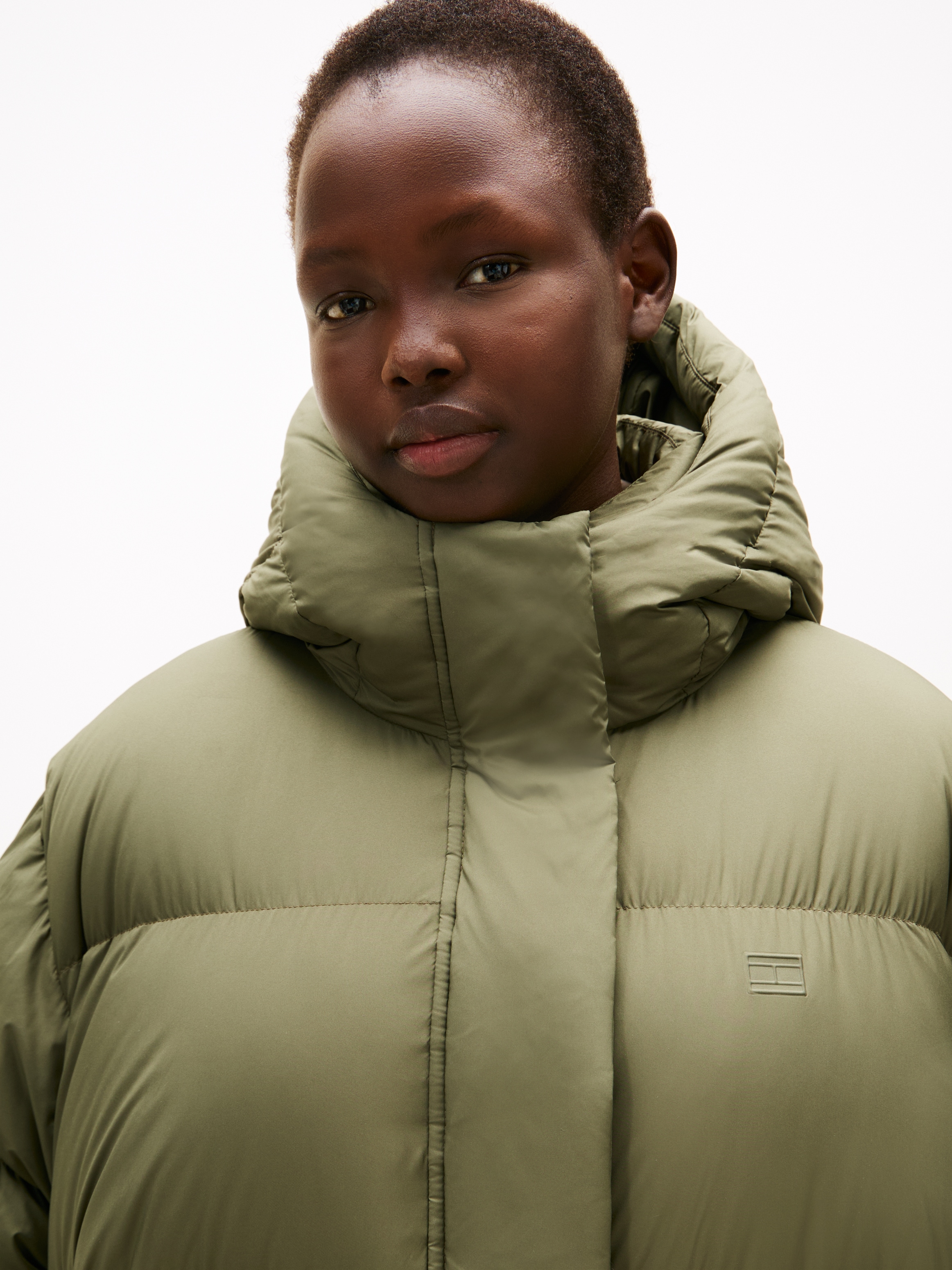 Tommy Hilfiger Curve Manteau en duvet »CRV MODERN DOWN REG COAT« in grossen Grössen