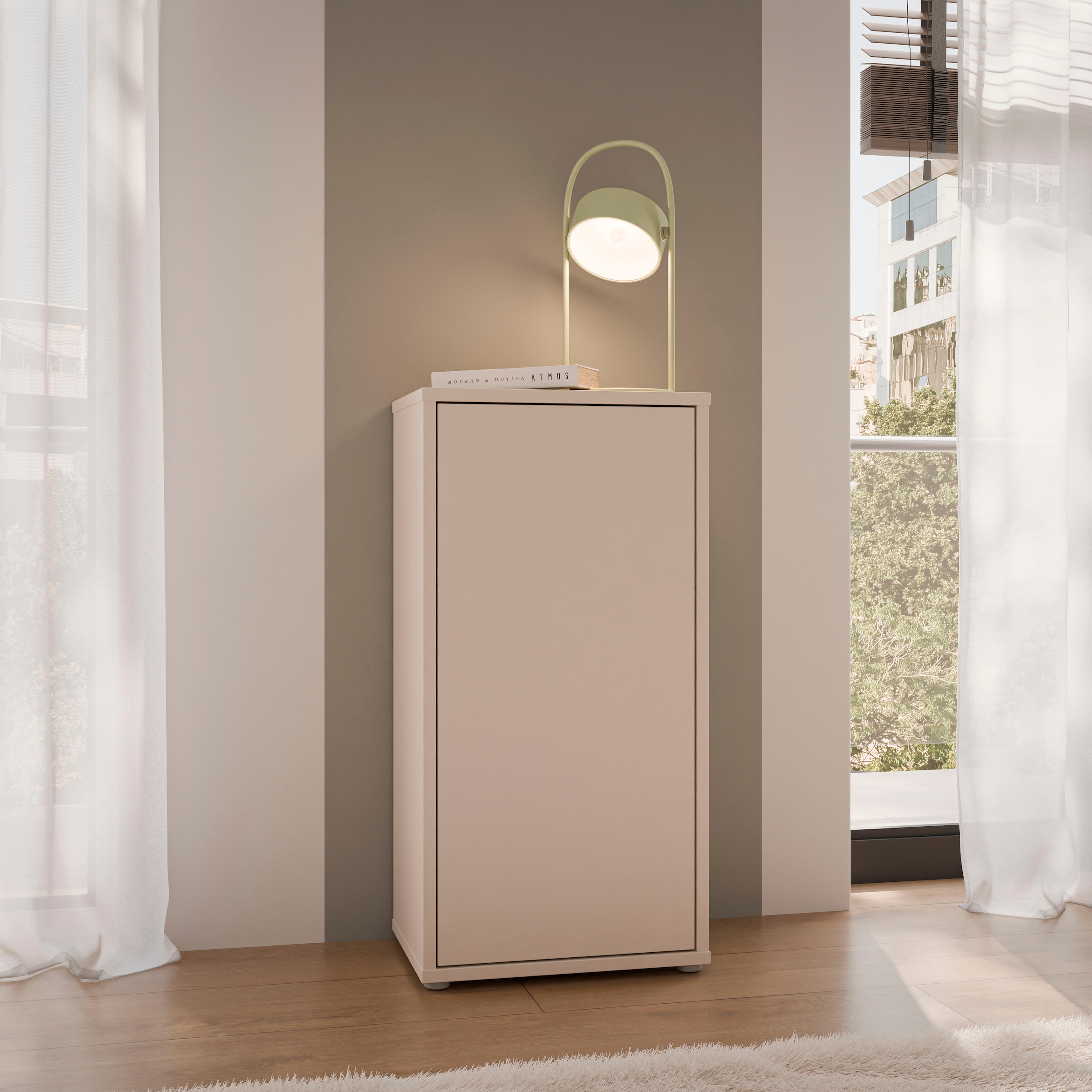 FORTE Armoire multi-usages »Alice Springs Mehrzweckschrank, verschiedene Ausführungen, Grifflos« sans poignée, push to open