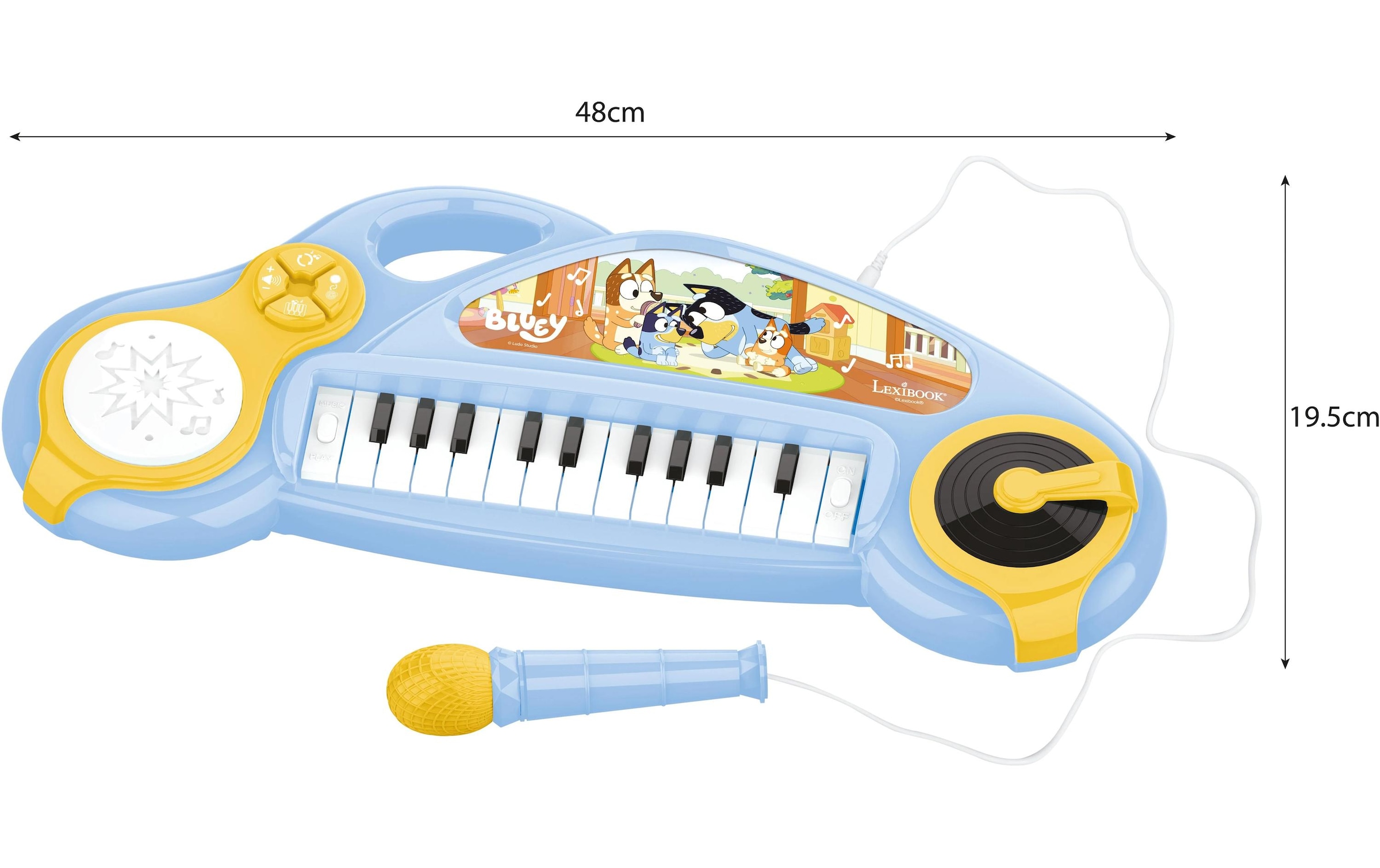 Lexibook® Jouet instrument de musique »mit Mikrofon und Karaokefunktion«