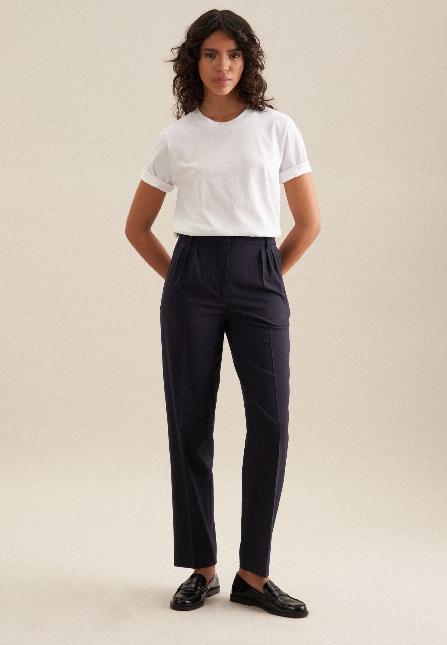 seidensticker T-Shirt »THE TSHIRT« Kurzarm Rundhals Uni