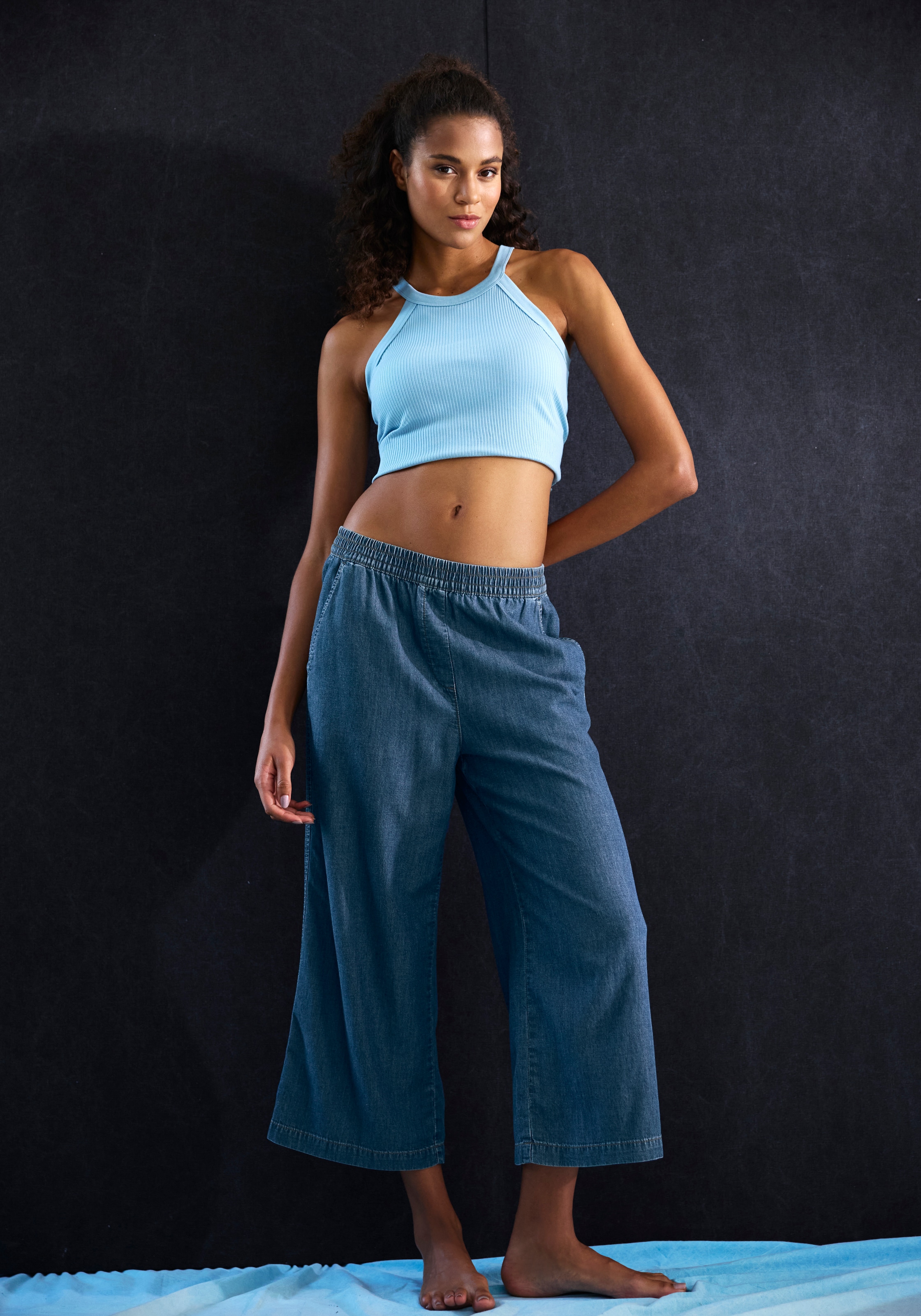 H.I.S Culotte  in Denim Optik