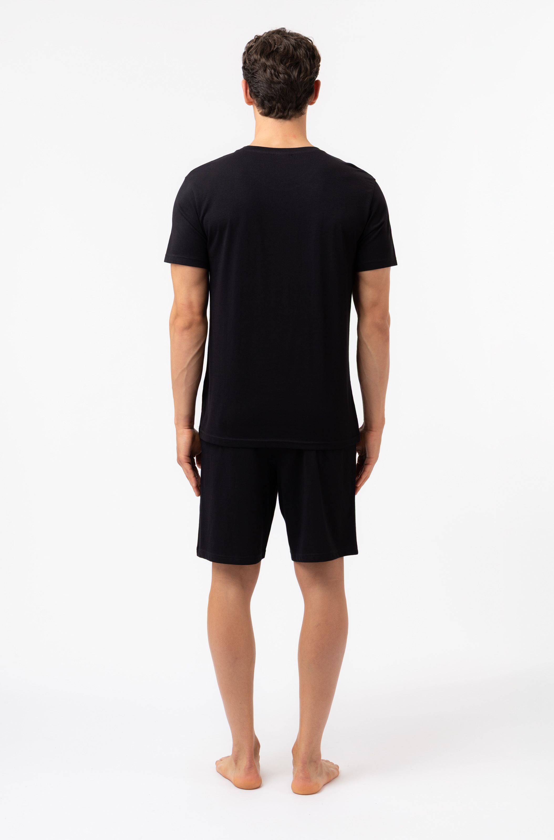 Fila Pyjama »MAN JERSEY PYJAMAS« 2 pantalon avec ceinture élastique à logo et t-shirt à manches courtes