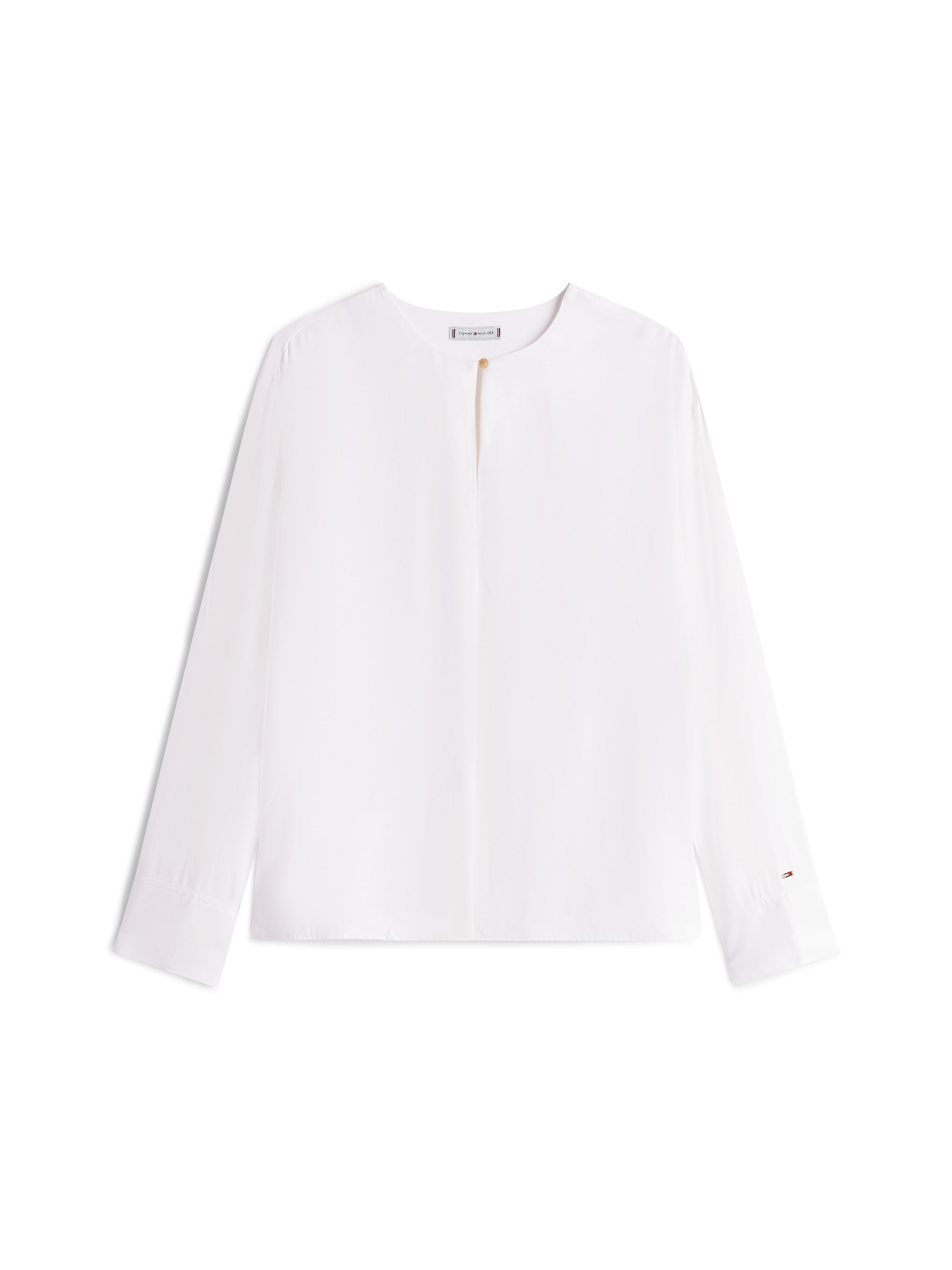 Tommy Hilfiger Shirtbluse »SOFT VIS LS RELAXED BLOUSE«