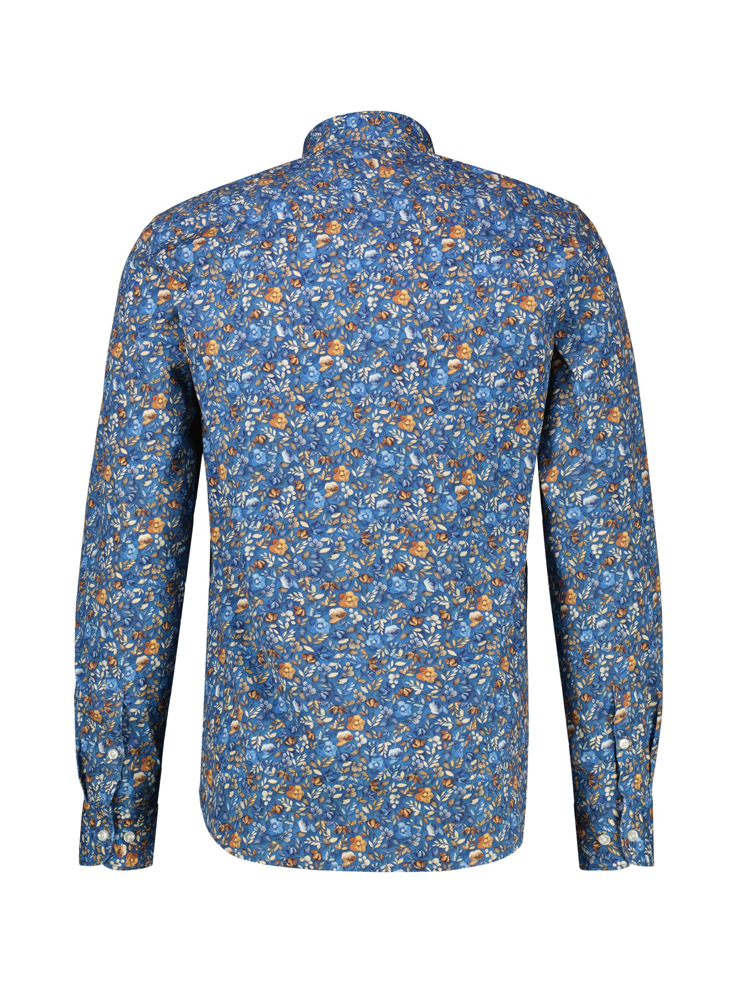 LERROS Langarmhemd »LERROS Herrenhemd FLOWERS in Übergrössen«