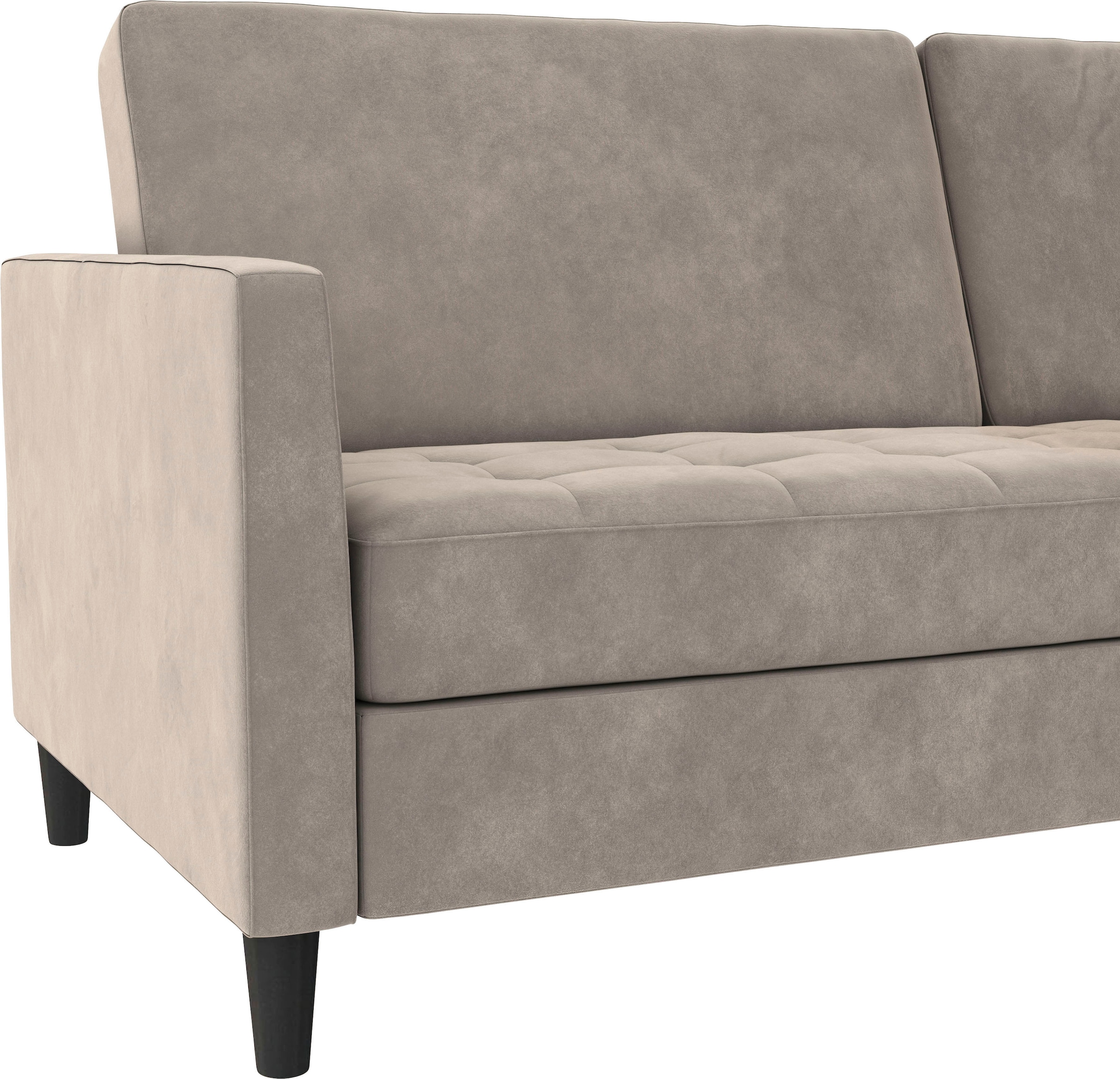 Dorel Home 3-places »Presley« Sofa mit Bett-Funktion und verstellbarer Rückenlehne