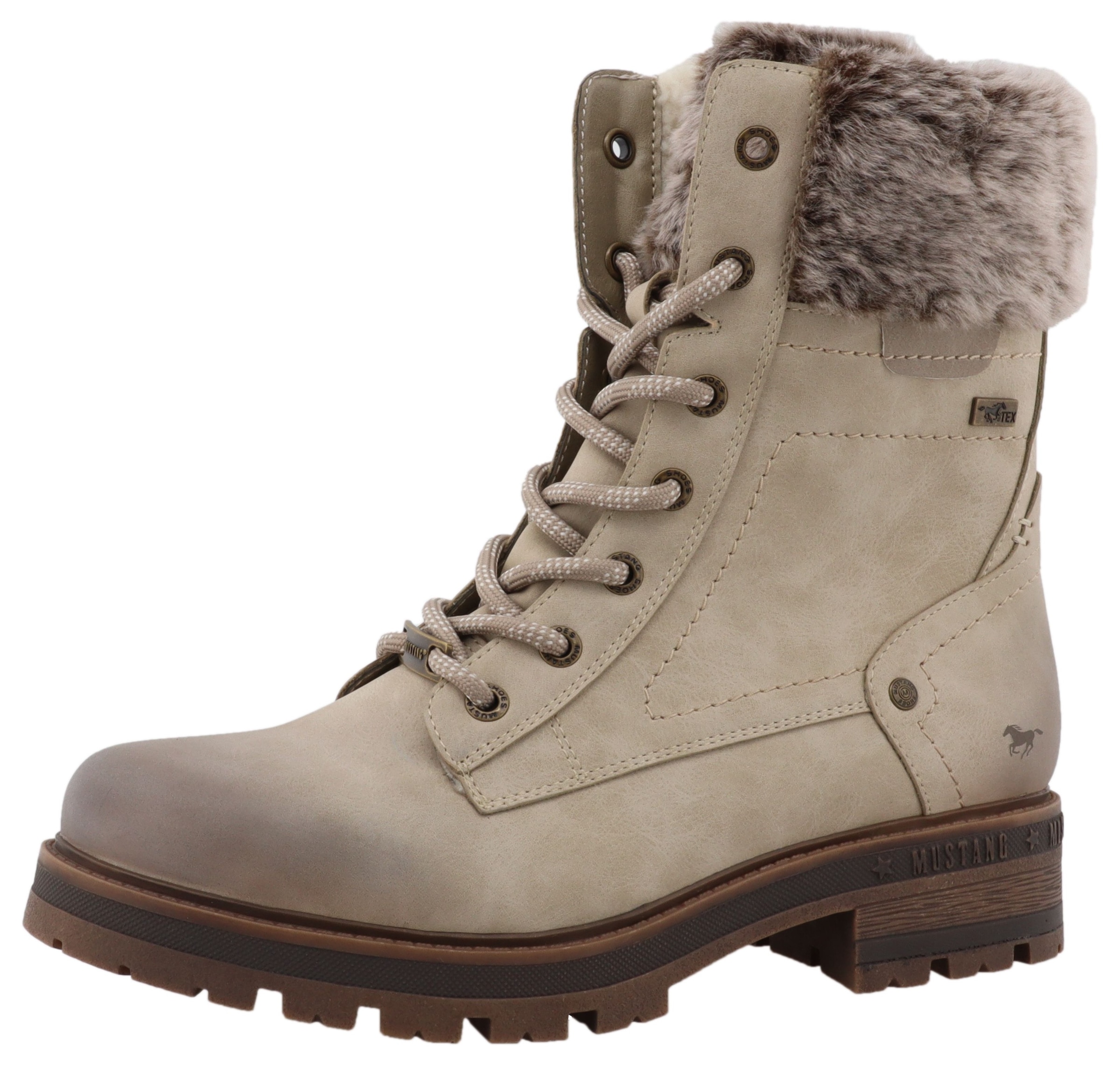 Mustang Shoes Bottes d'hiver »Darleen«  Bottes d’hiver avec col en fausse fourrure