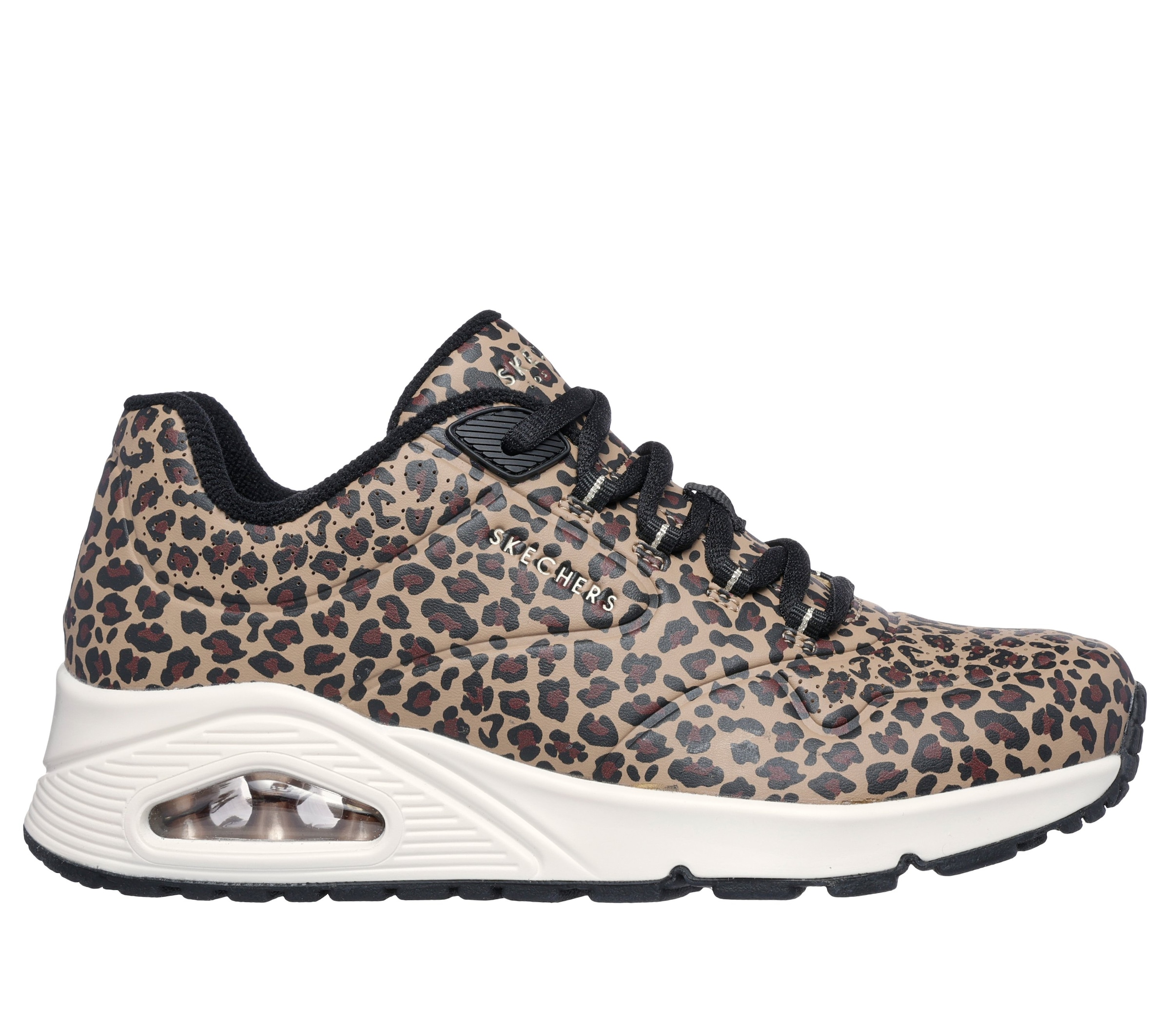Skechers Sneaker »UNO-KAT-NEATO«  Leo Sneaker, Schnürschuh mit Air-Cooled Memory Foam