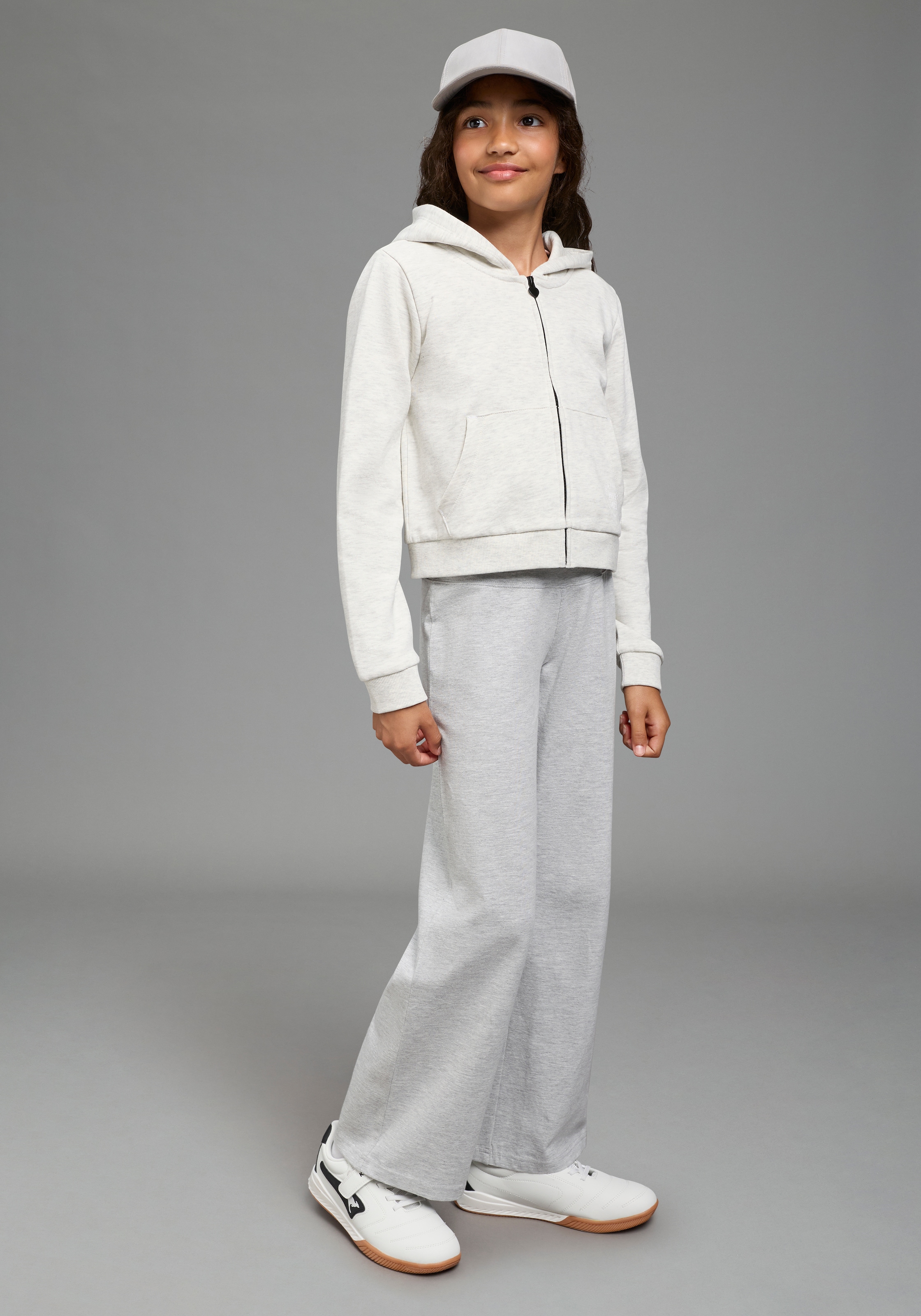 KIDSWORLD Leggings »Jerseyhose mit weitem Bein«  pantalon jazz à jambes larges