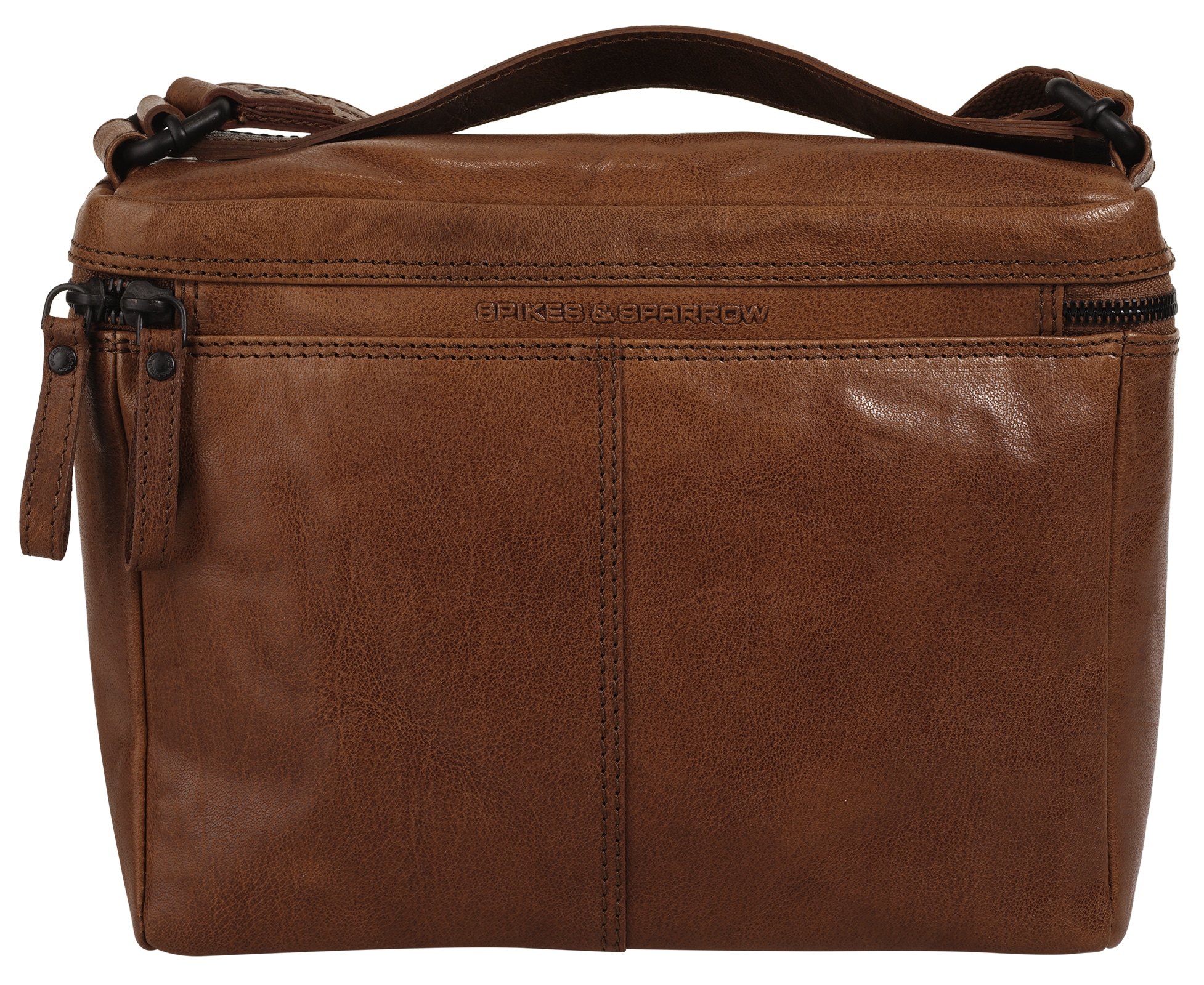 Spikes & Sparrow Sac à bandoulière »SPIKES & SPARROW Damen echt Leder« cuir véritable