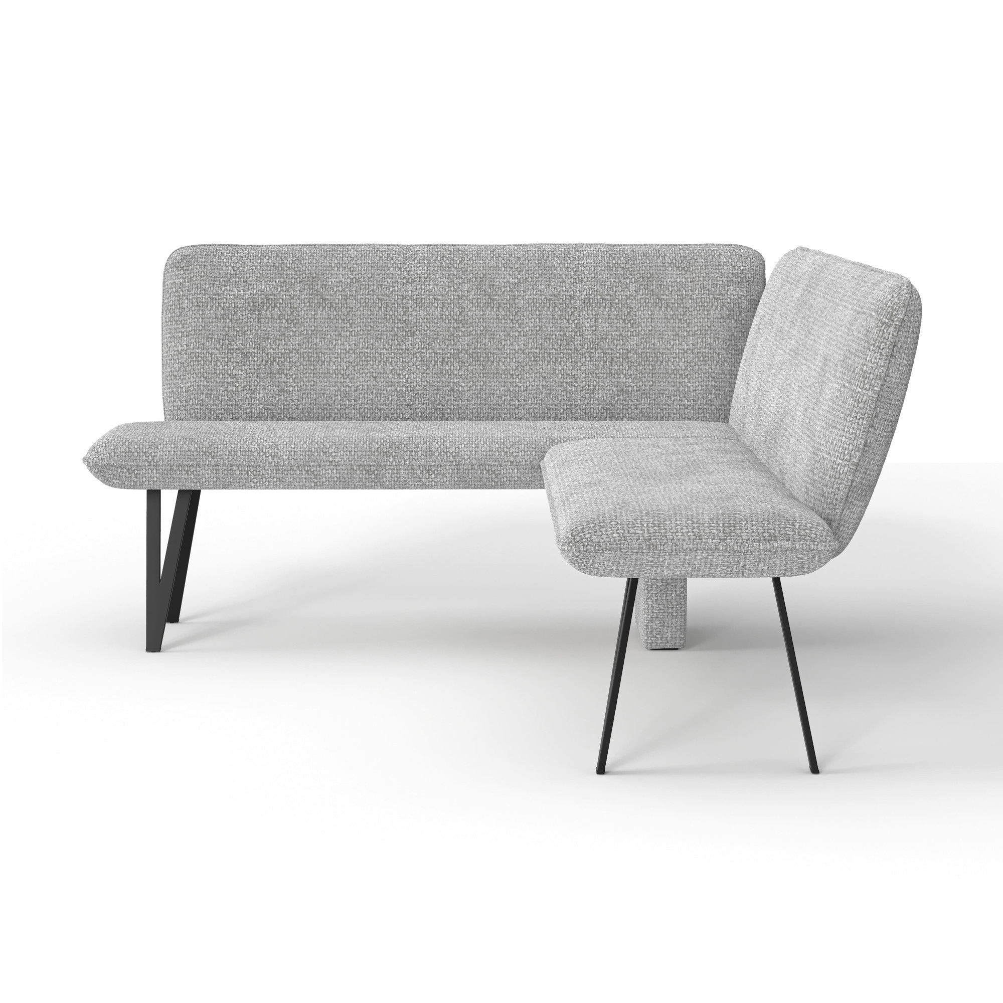 GOODproduct Eckbank »Mily Küchenbank, Polsterbank, Esszimmerbank, 205x164 cm« Moderne Bank und  Farben, Sitzplatzanzahl: 5, Frei in Raum stellbar