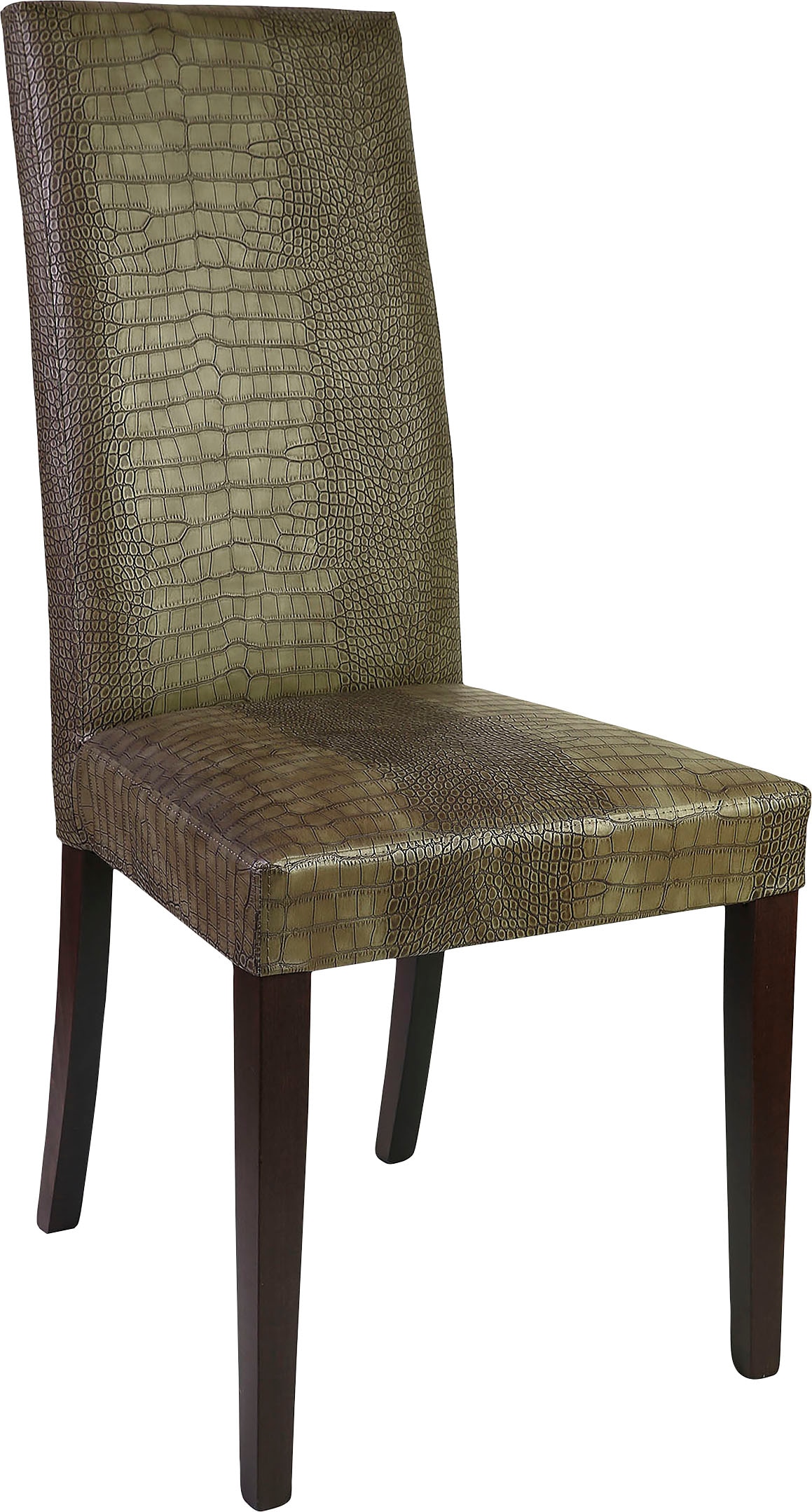 GOODproduct Polsterstuhl »Java« (Set) 2 Stk.Kunstlederbezug mit Animalprägung