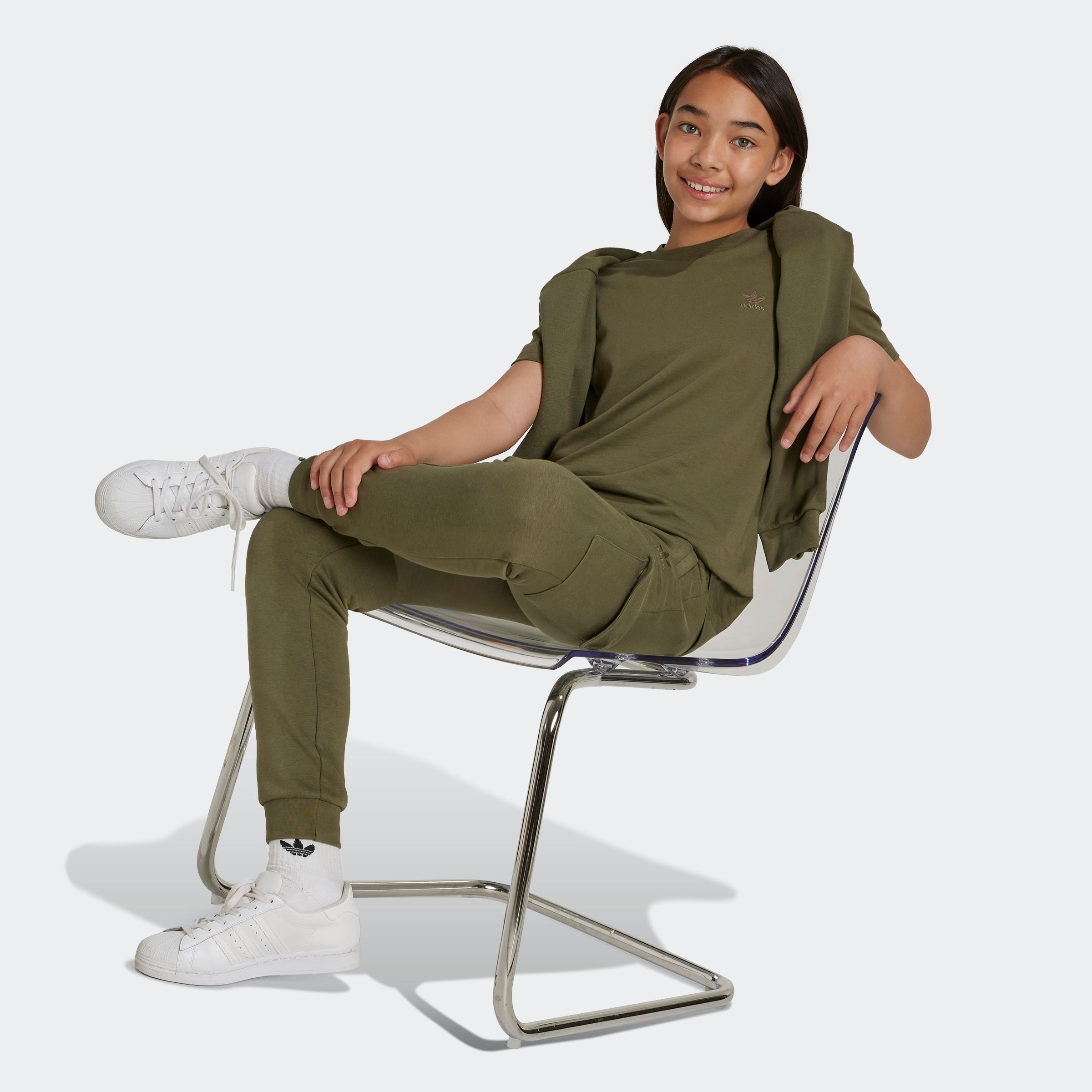 adidas Originals Sporthose »FLEECE CARGO P«