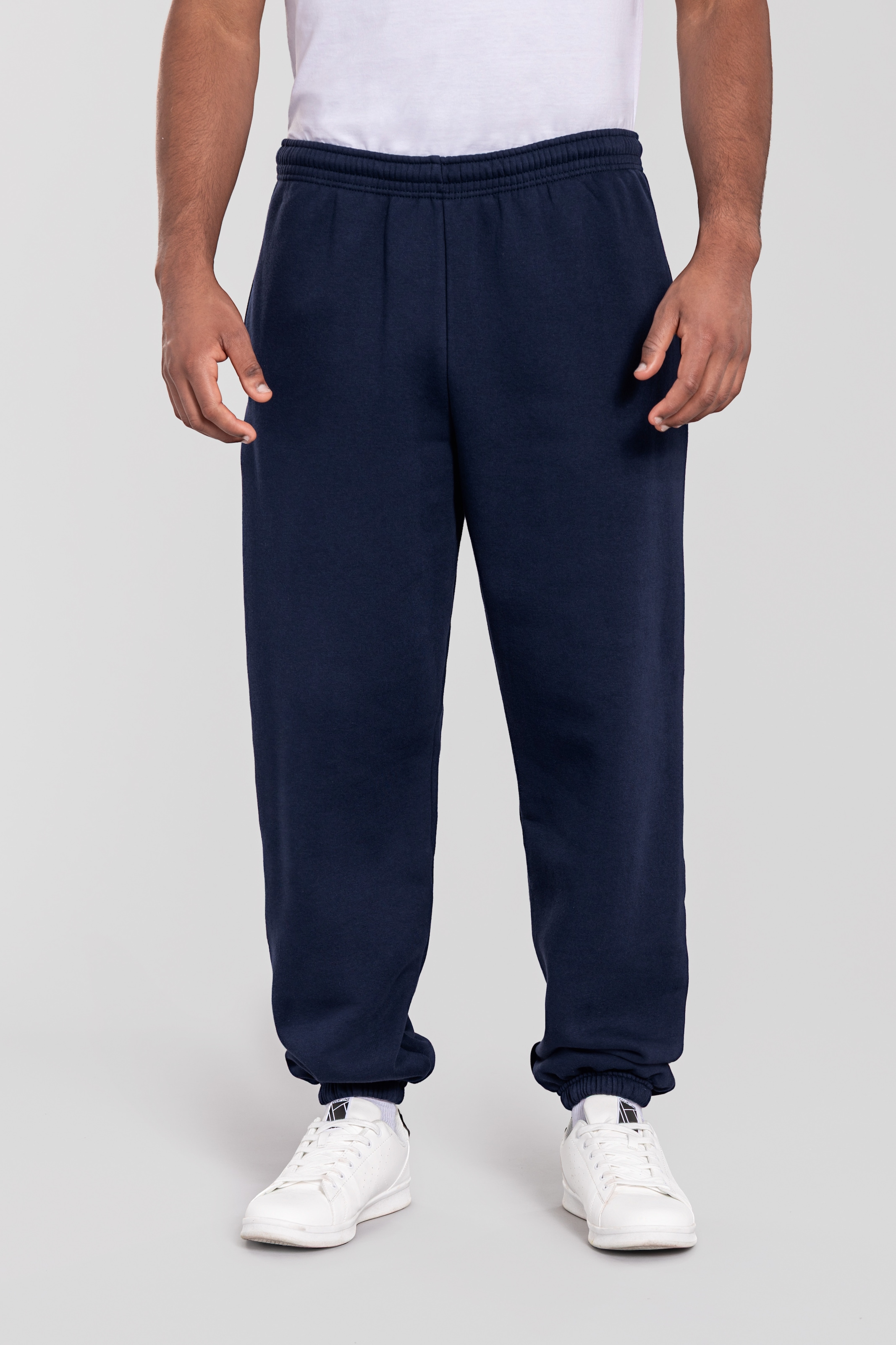 Fruit of the Loom Pantalon de jogging »Iconic Premium Jog Pants Cuff«  Aspect chiné, avec poches fendues, pour adolescents et adultes,