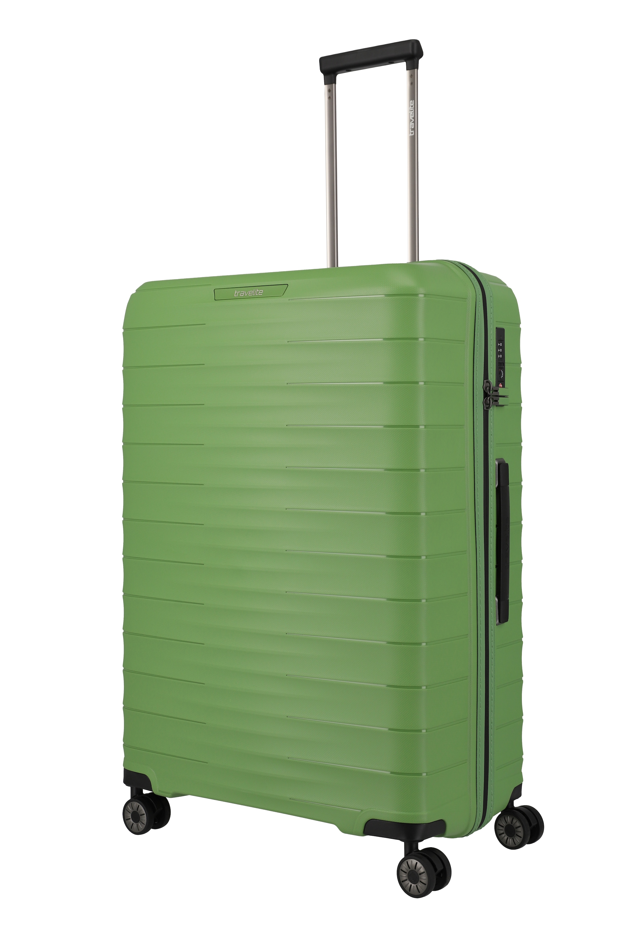 travelite Trolleyset »MOOBY 3-teilig Reisekoffer Hartschale« mit TSA-Schloss und recyceltem Polypropylen