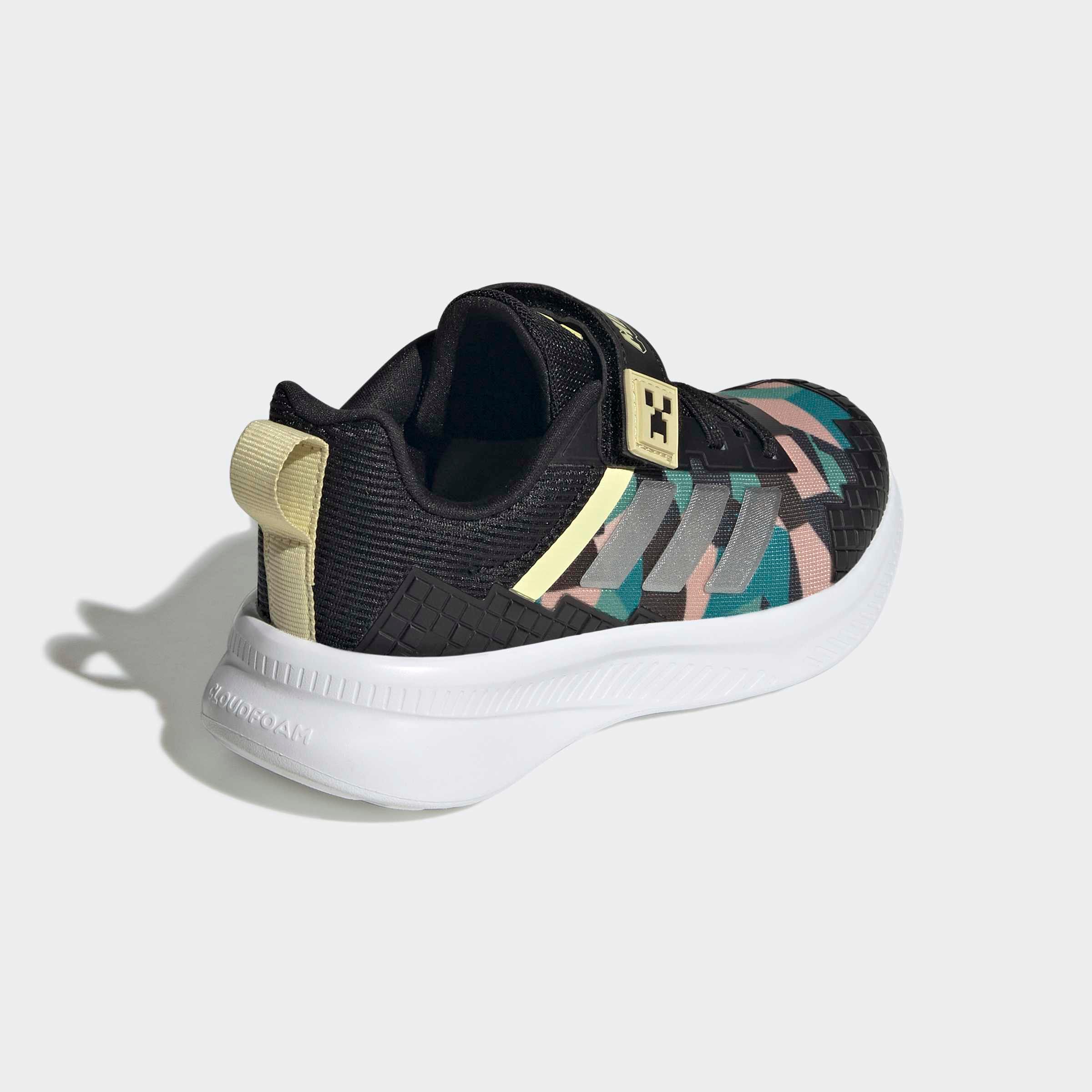 adidas Sportswear Chaussure de course »ADIDAS MINECRAFT FORTARUN 4.0  KINDER«  avec fermeture velcro, pour enfants & adolescents