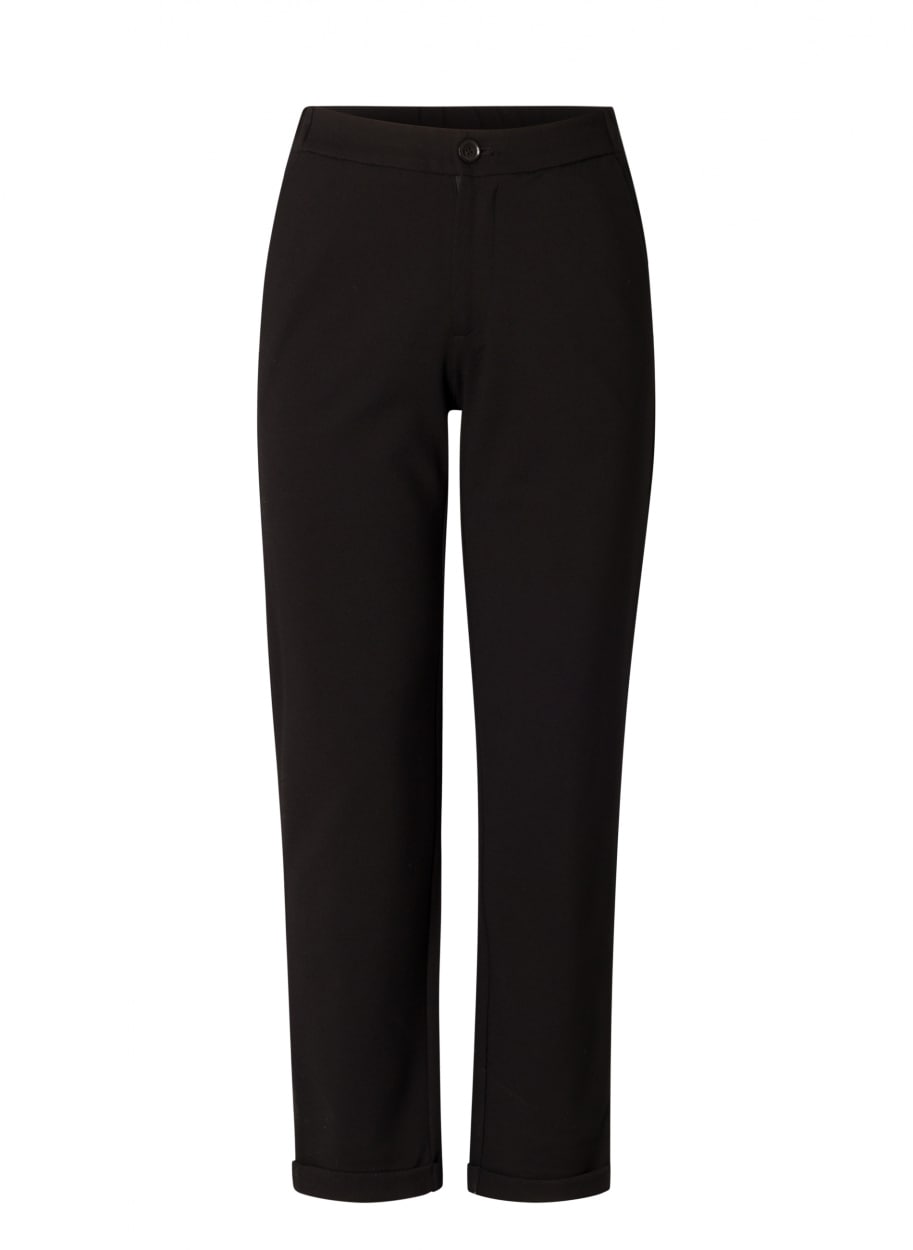 Base Level Curvy Pantalon en jersey  mit Umschlagsaum