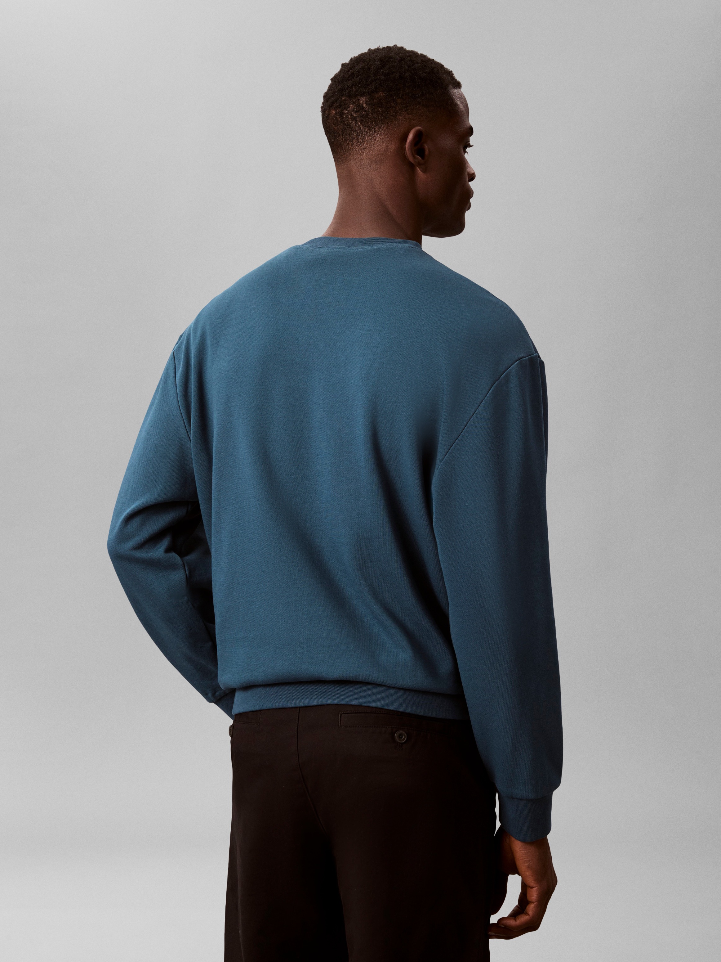 Calvin Klein Jeans Sweat-shirt »400GSM TRRY BDG CRWN«, avec encolure ronde
