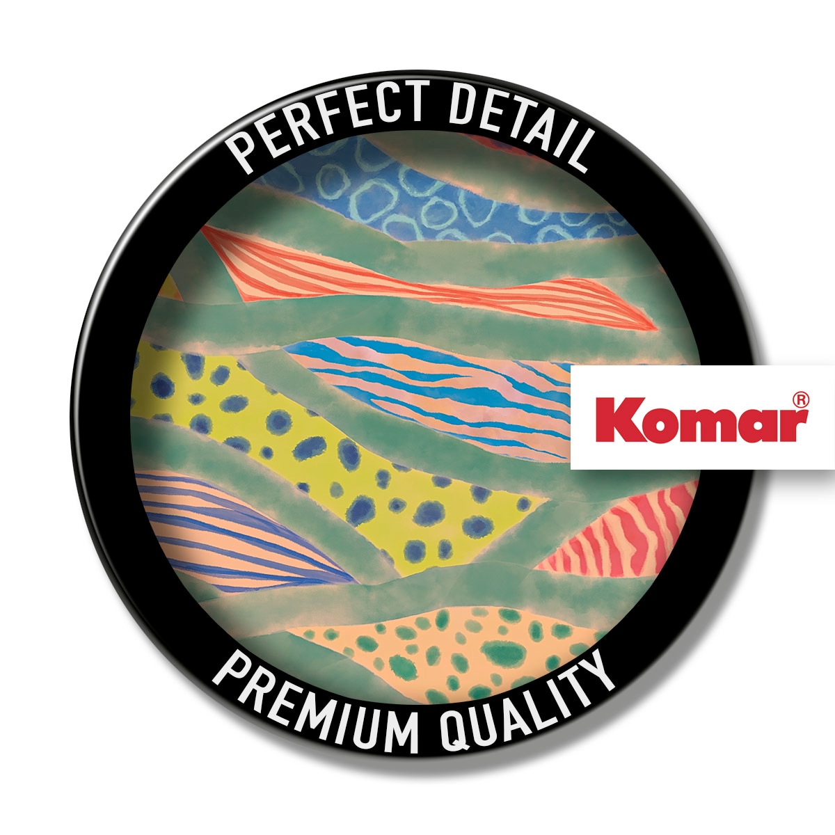 Komar Fototapete »Komar Vlies Fototapete - Wave Symphony - Grösse 350 x 250 cm« bedruckt glatt