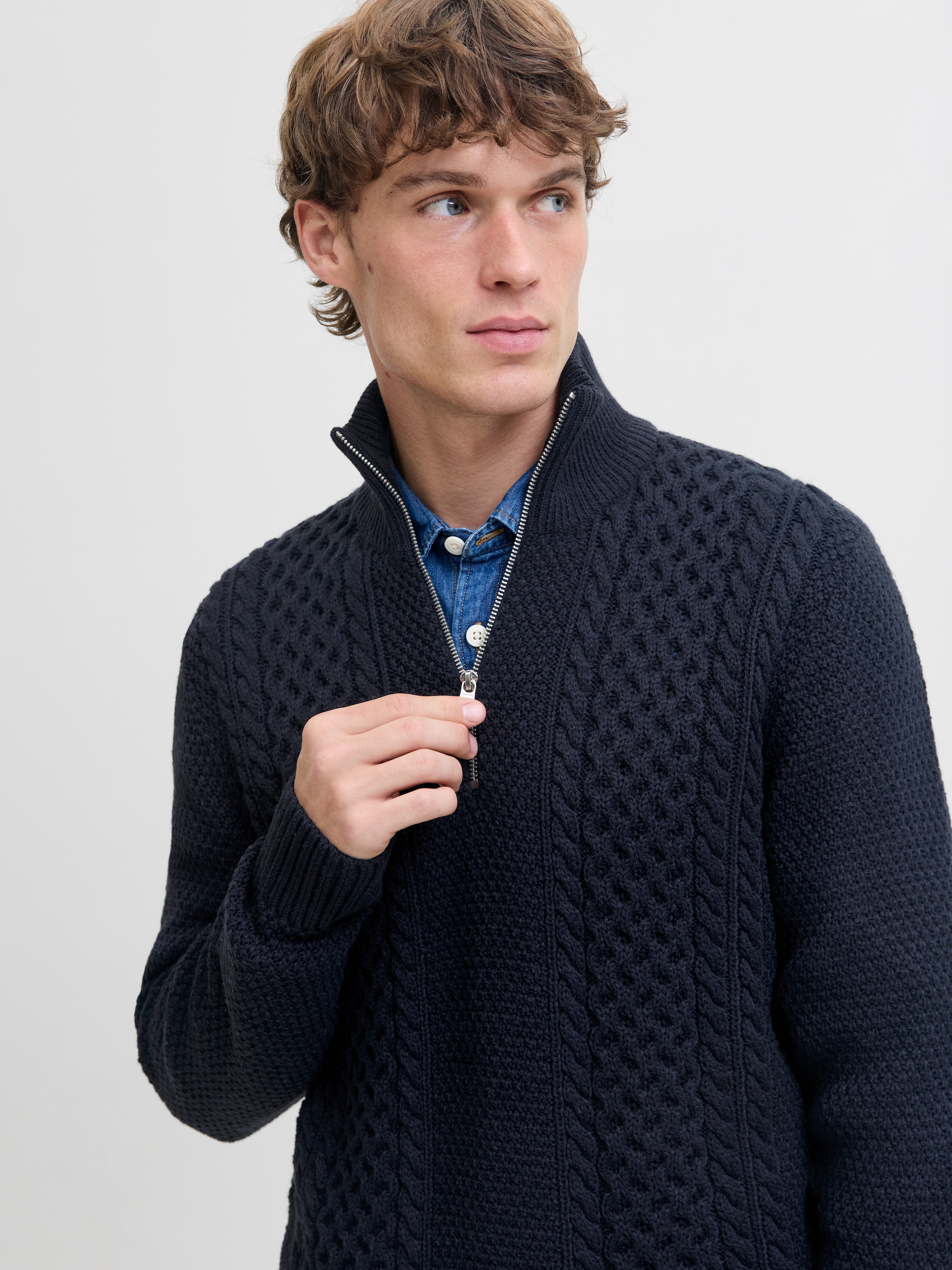 Jack & Jones Troyer »JJPAUL KNIT HALF ZIP«
