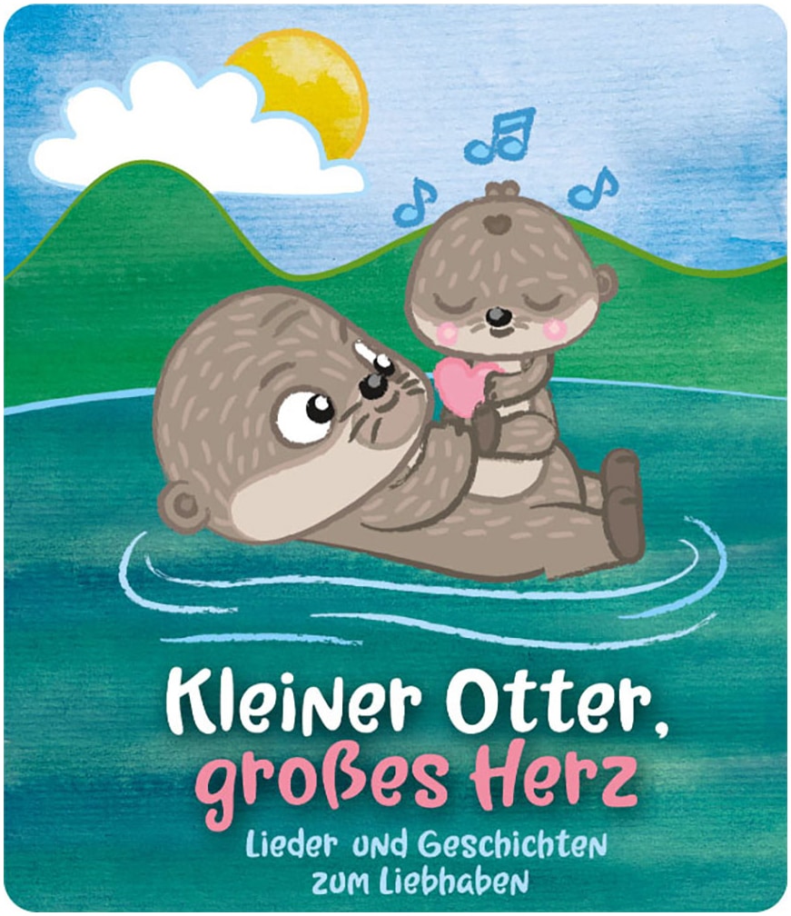 tonies Personnage de feuilleton audio »Kleiner Otter, grosses Herz - Lieder und Geschichten zum Liebhaben«