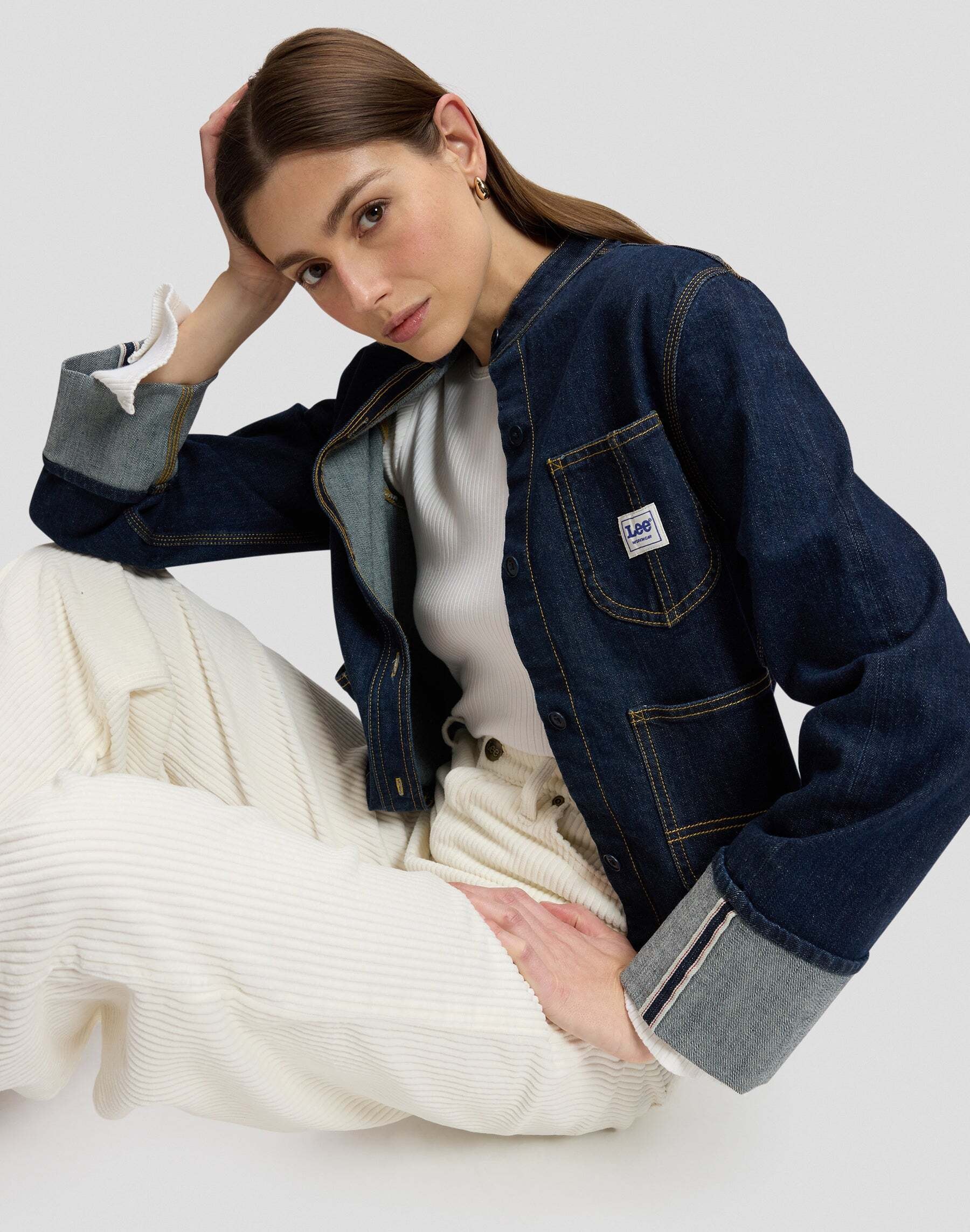 Lee® Blouse en jean »Lee Jeanshemd Selvedge«