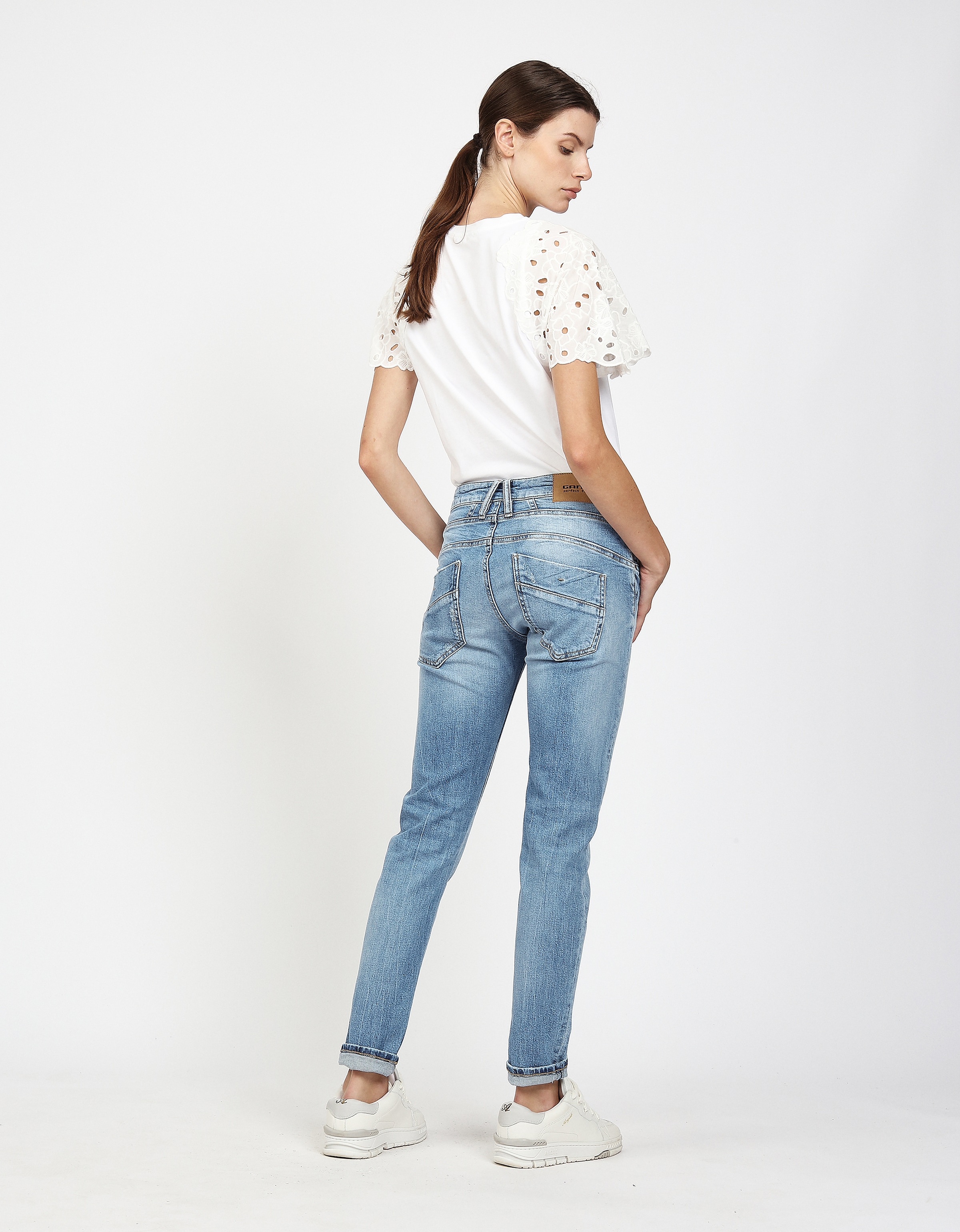 GANG »94GERDA« elastische Denimqualität für hohen Tragekomfort