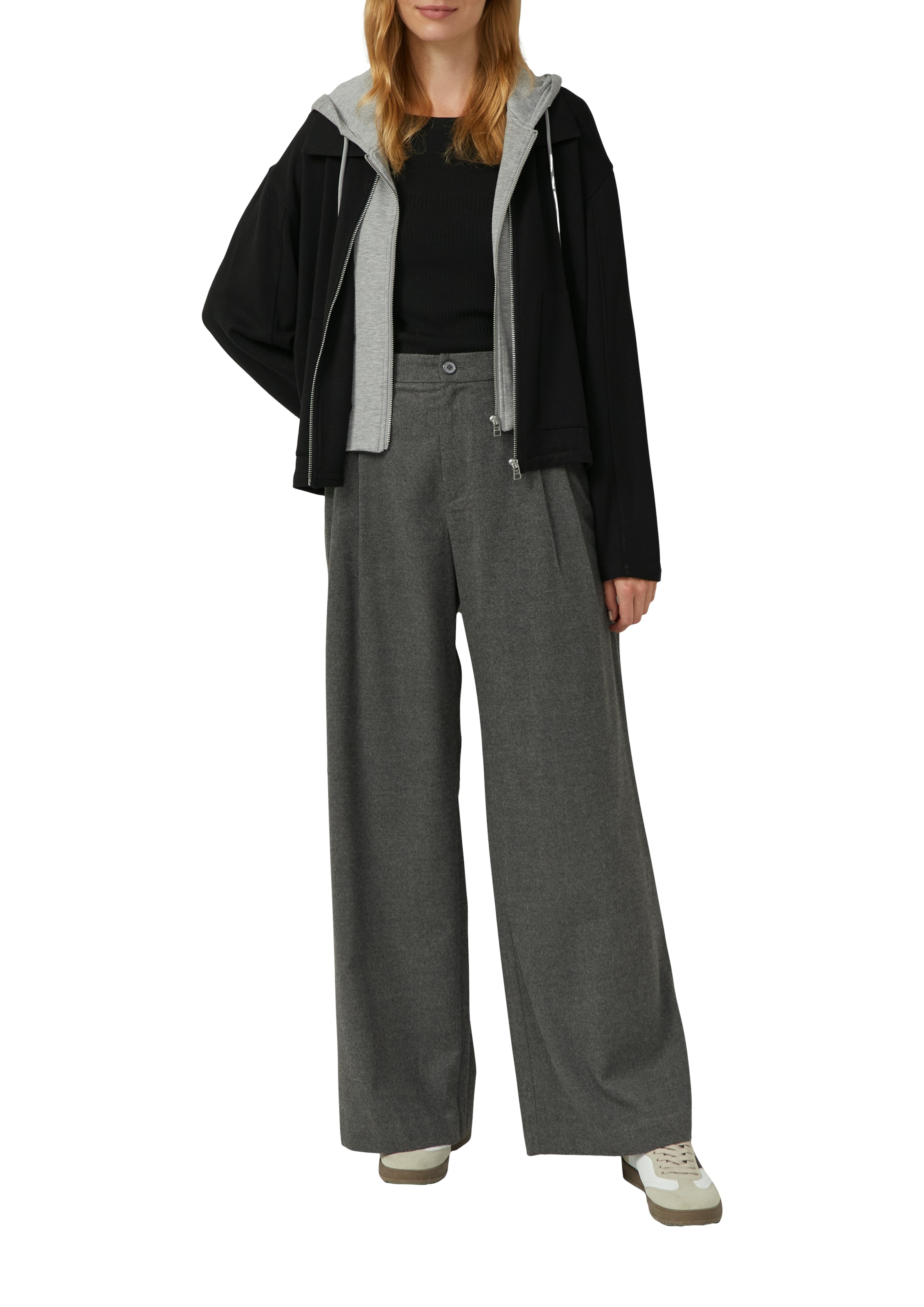 s.Oliver T-shirt à manches longues mit U-Boot-Ausschnitt