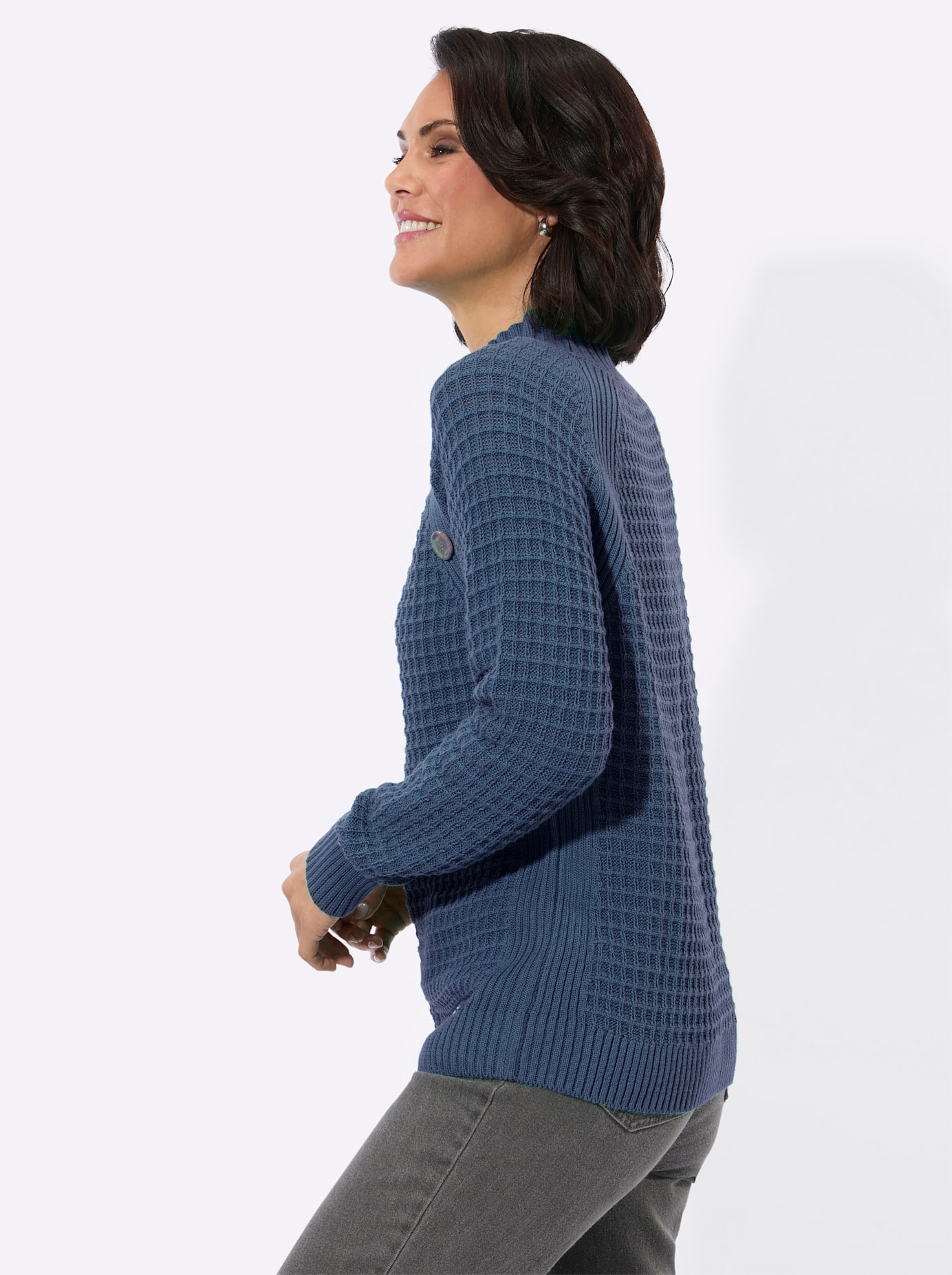 Casual Looks Pull à col montant »Stehkragen-Pullover«